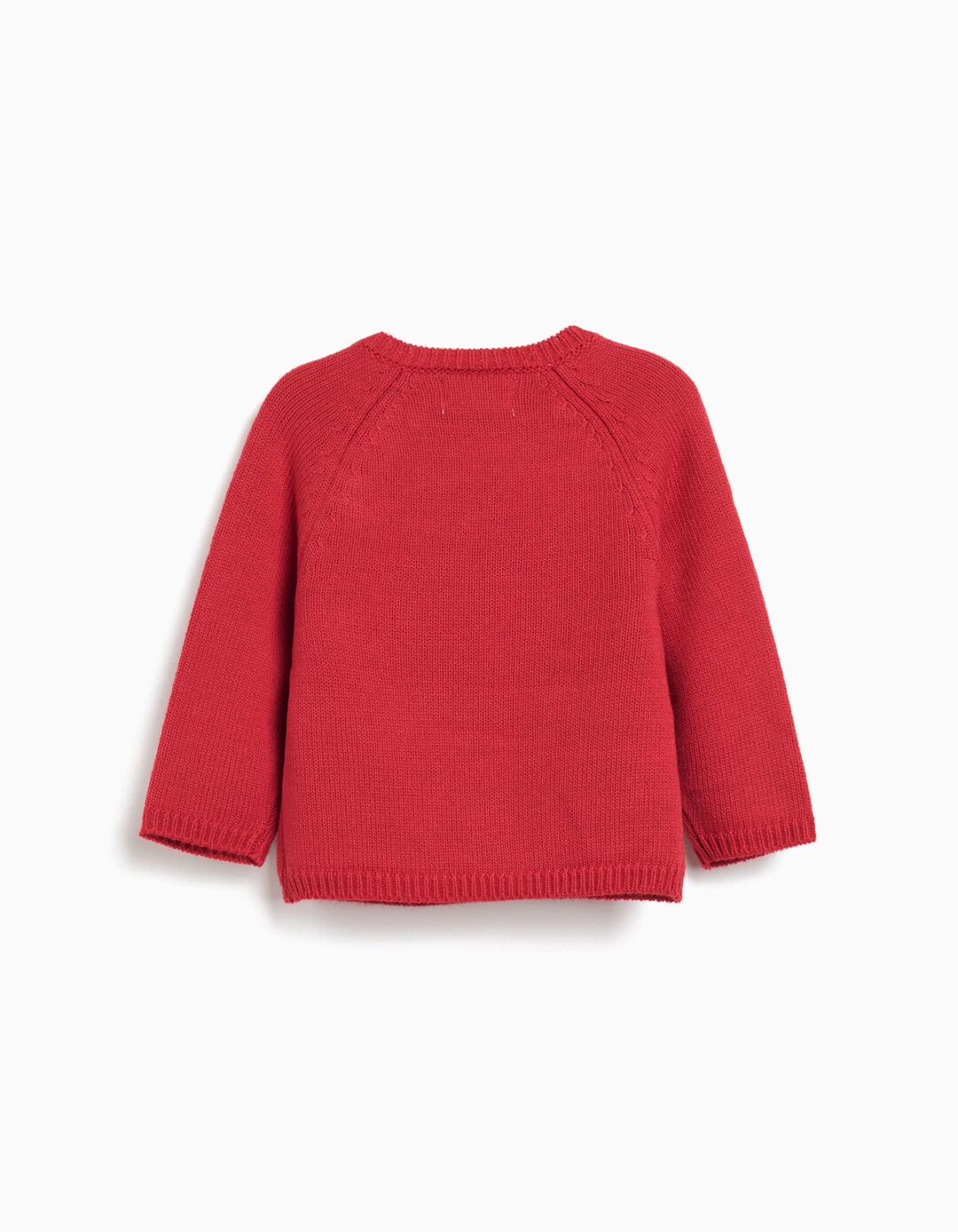 Camisola de Malha, Recém-Nascido, Vermelho