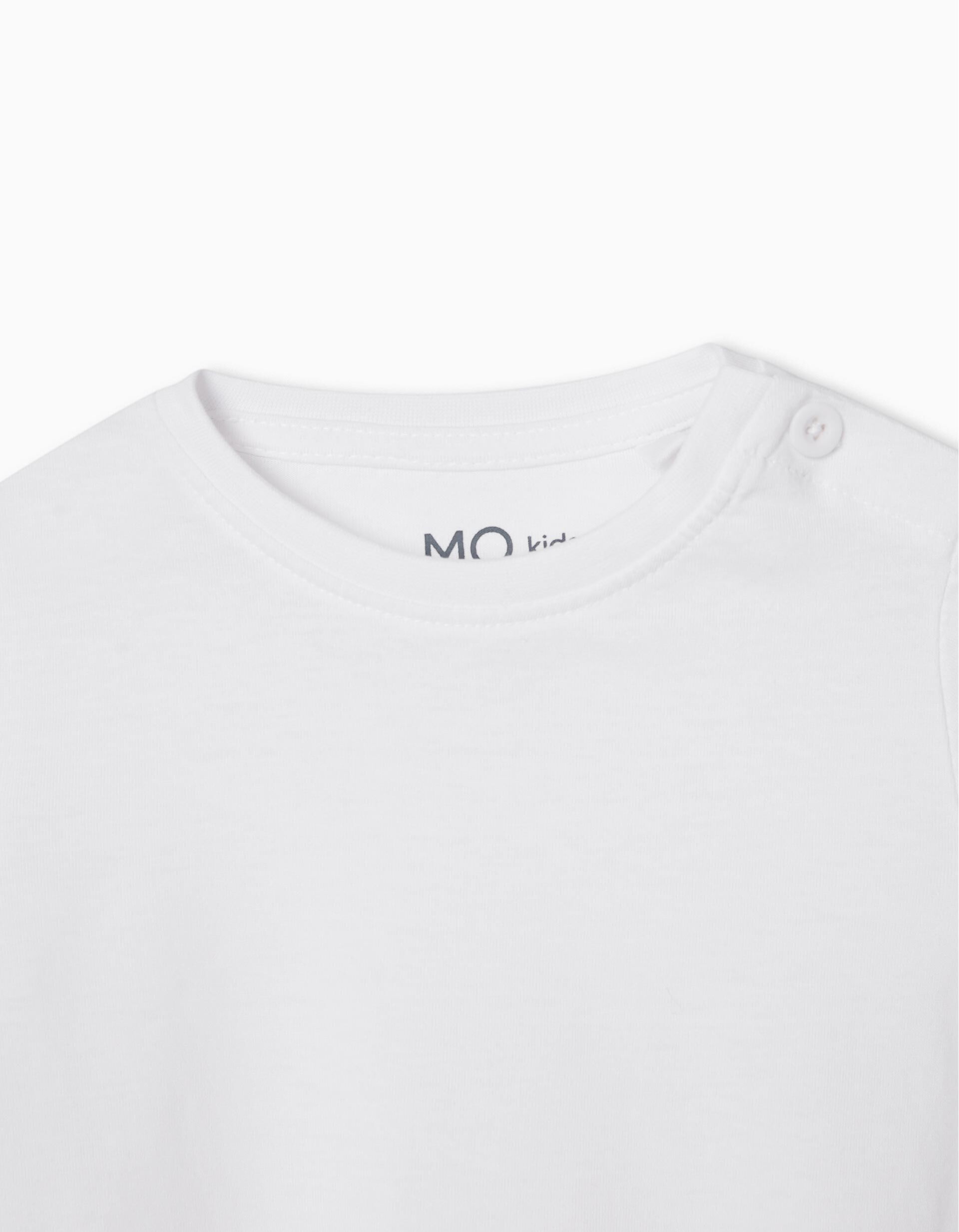 Comprar Online T-shirt de Manga Comprida, Beb&eacute; Menina, Branco