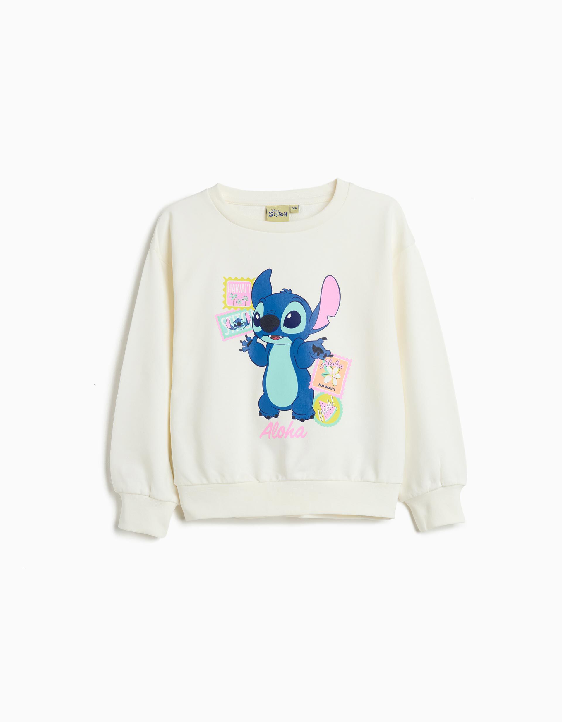 Comprar Online Sweatshirt 'Stitch' &copy;Disney, Menina, Branco