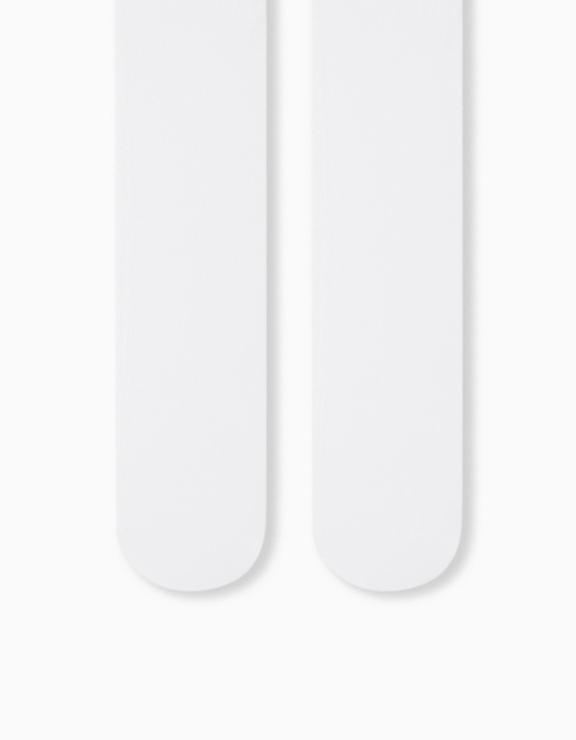 Comprar Online Pack 2 Pares de Collants, Menina, Branco