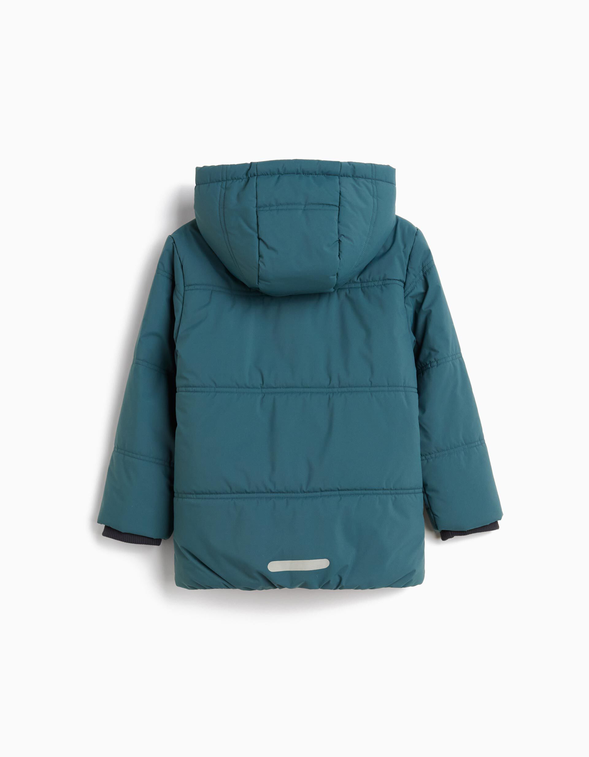 Comprar Online Casaco Acolchoado com Capuz, Menino, Azul