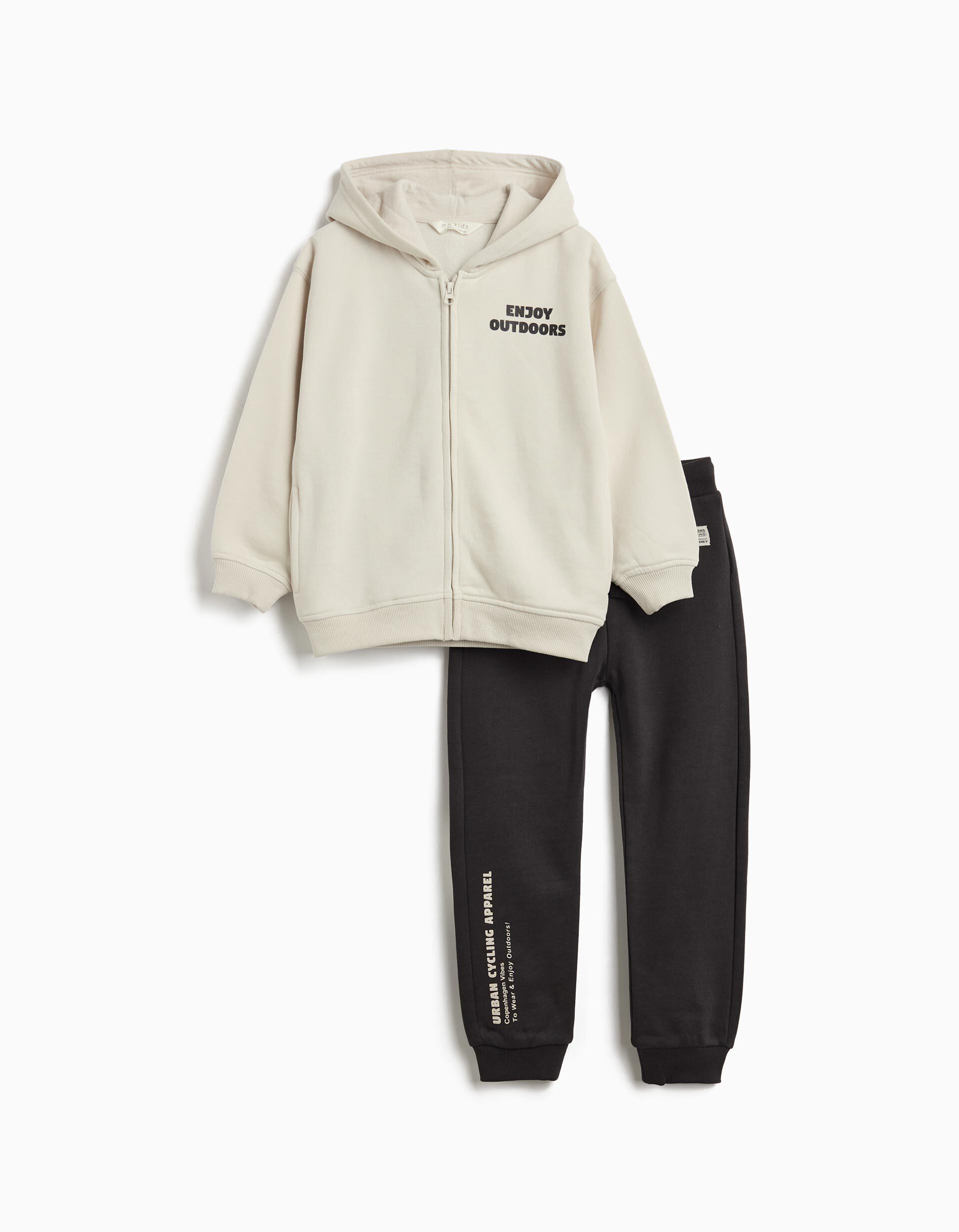 Comprar Online Conjunto de Jogging, Menino, Cinzento