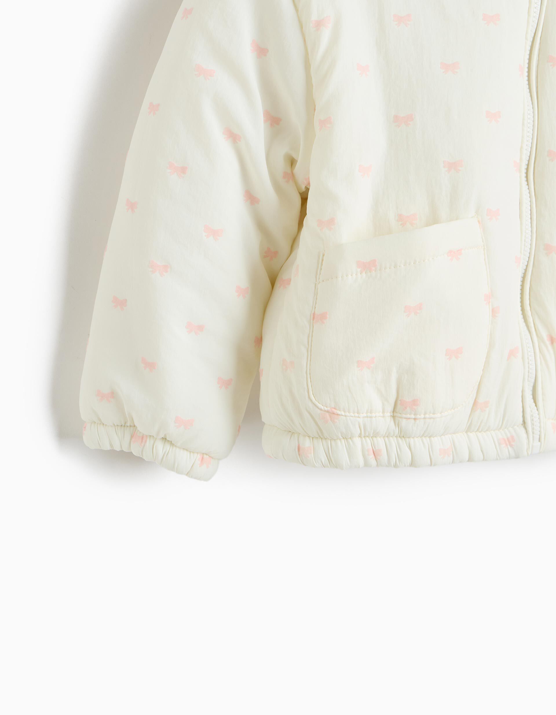 Comprar Online Casaco Acolchoado Com Capuz, Menina, Branco