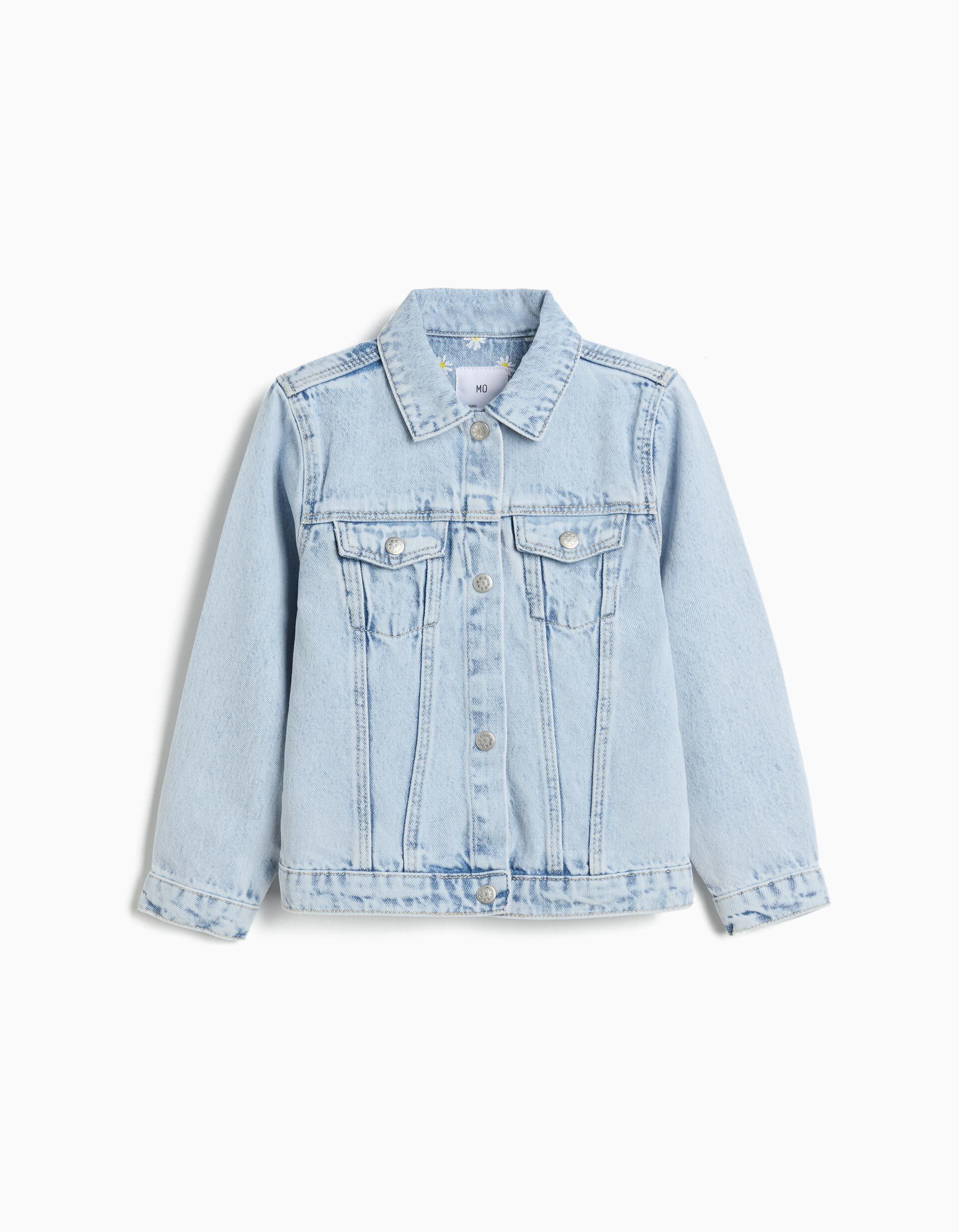 Comprar Online Casaco de Ganga, Menina, Azul Claro