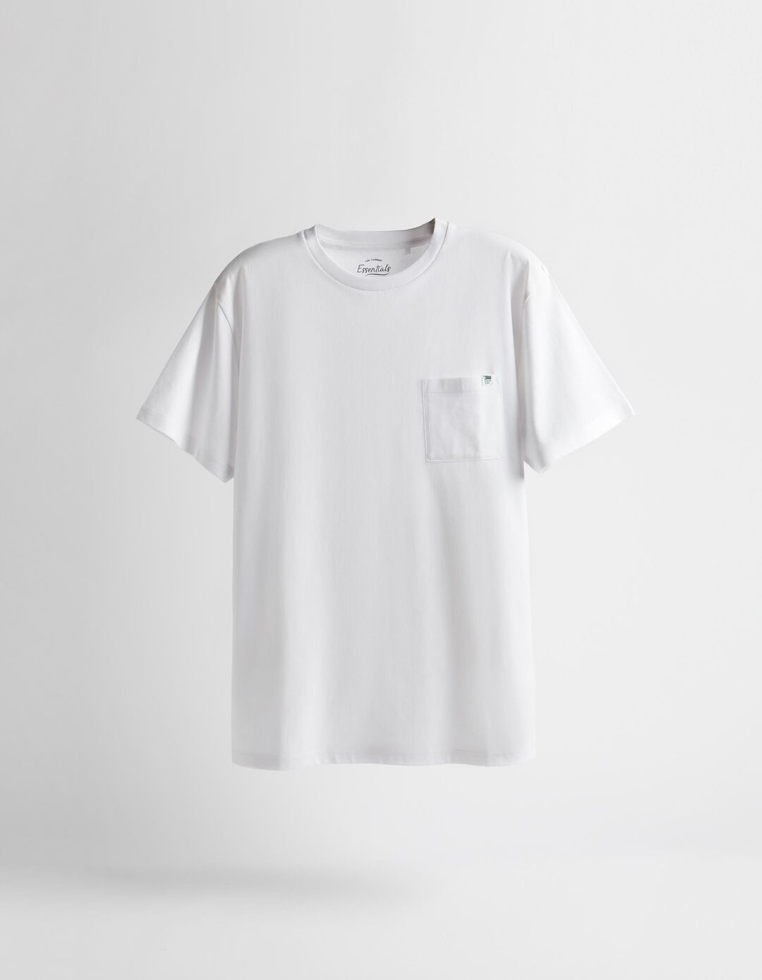 T-shirt Bolso, Homem, Branco