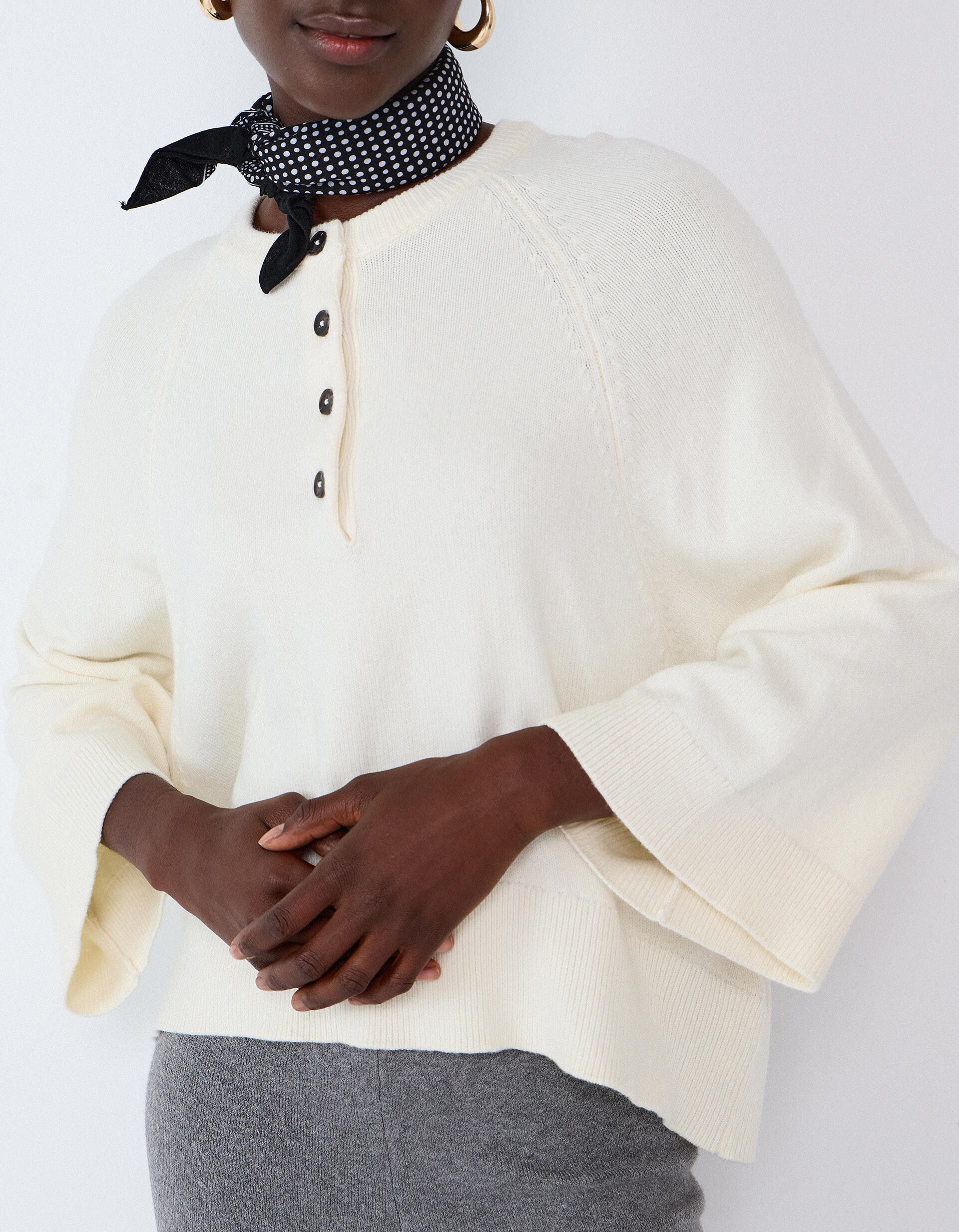Comprar Online Camisola De Malha, Mulher, Bege Claro 