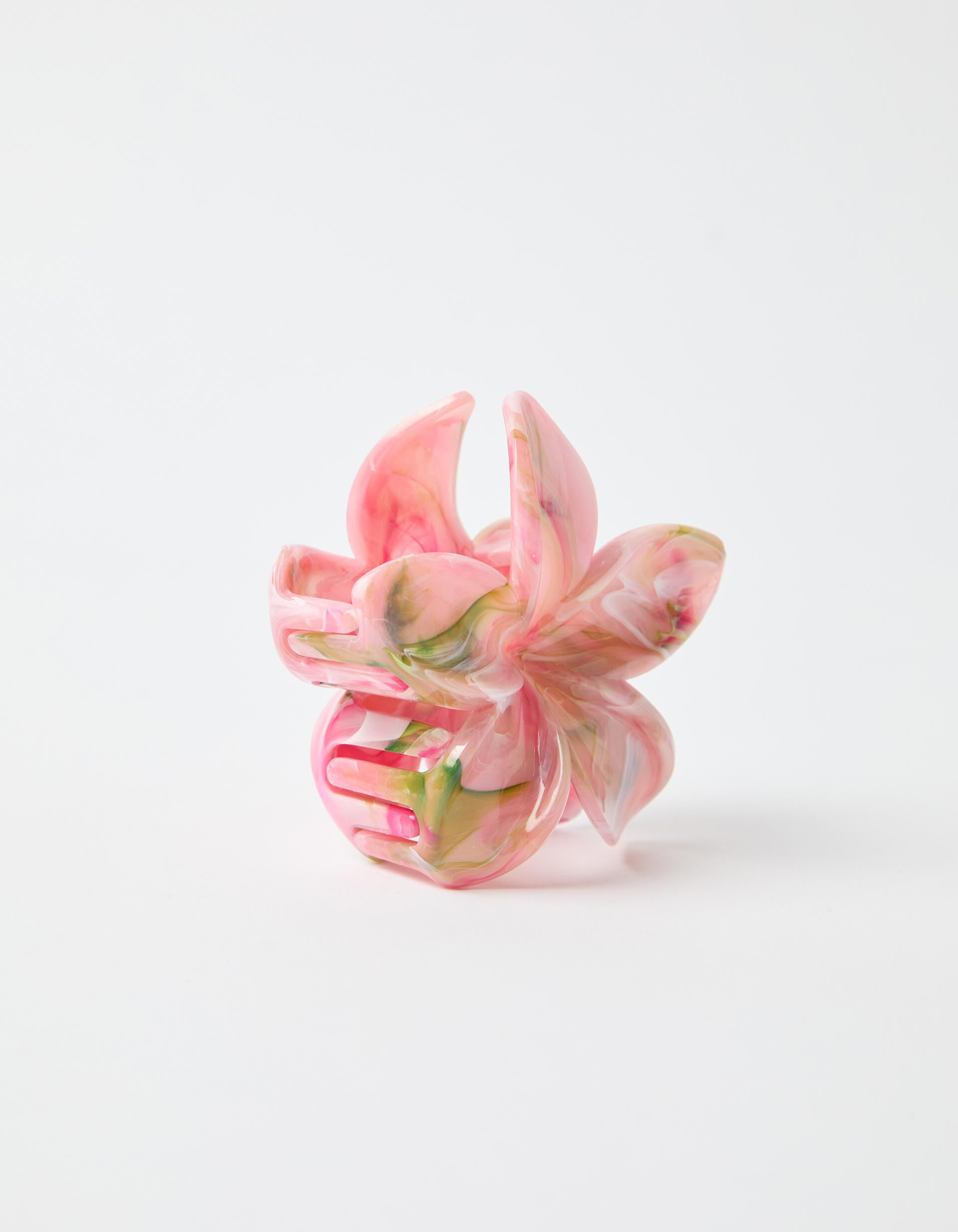 Comprar Online Mola de Cabelo com Flor, Mulher, Rosa