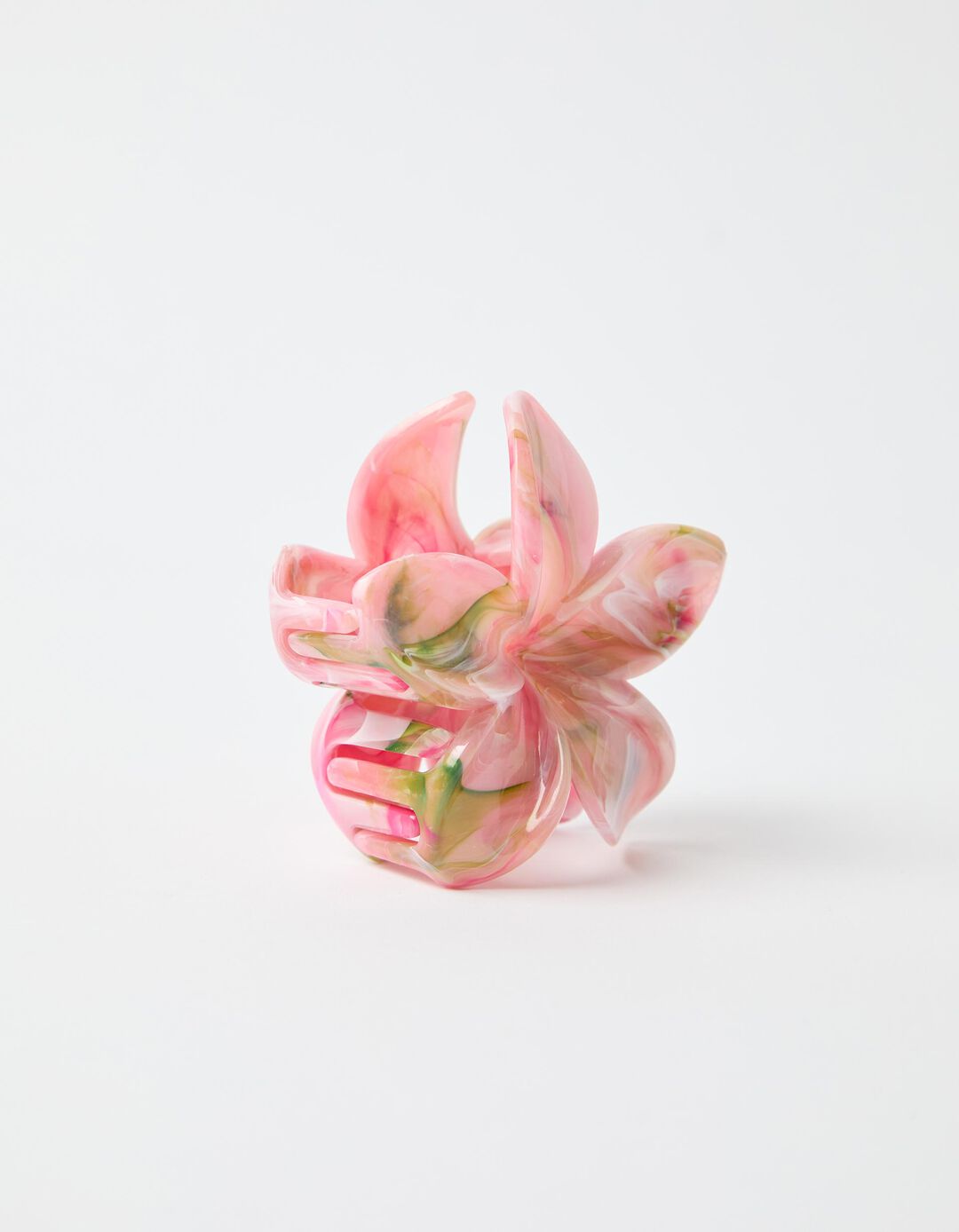 Mola de Cabelo com Flor, Mulher, Rosa
