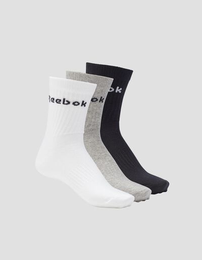 3 Pairs of 'Reebok' Socks Pack, Men, Multicolour