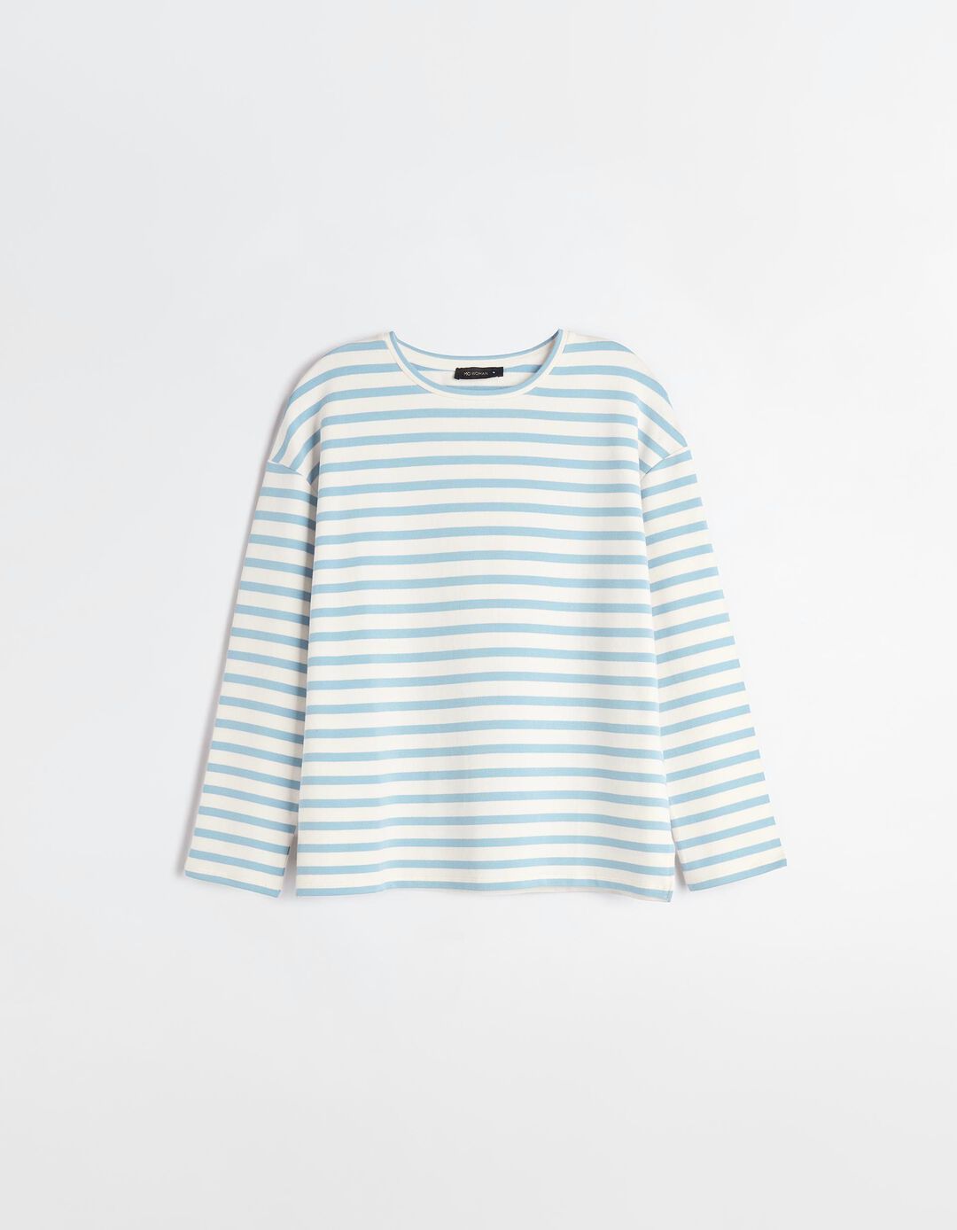 Camisola Riscas, Mulher, Azul Claro