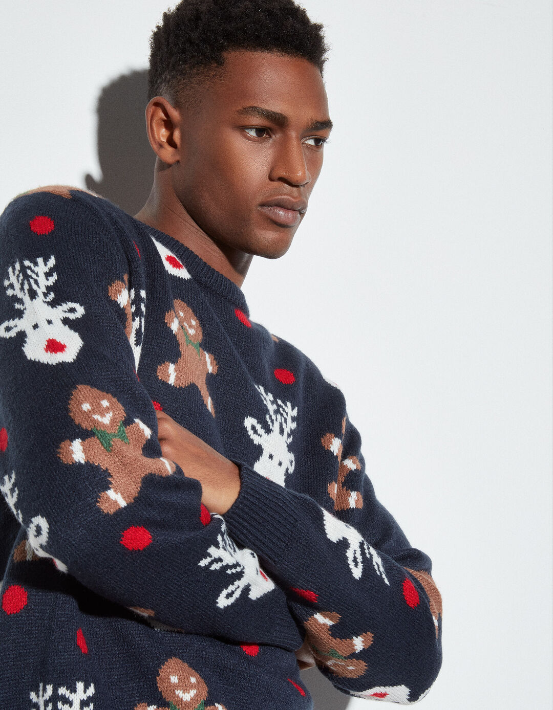 'Christmas' Knitted Sweater, Man, Multiple colors