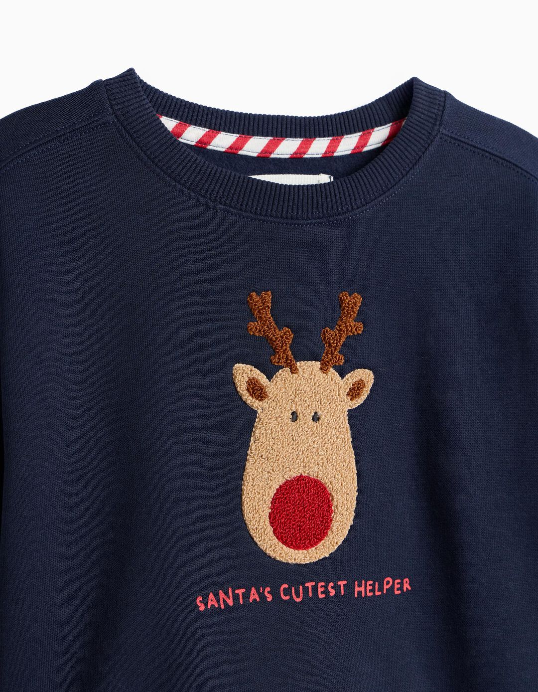 Sweatshirt Estampada, Menino, Azul Escuro