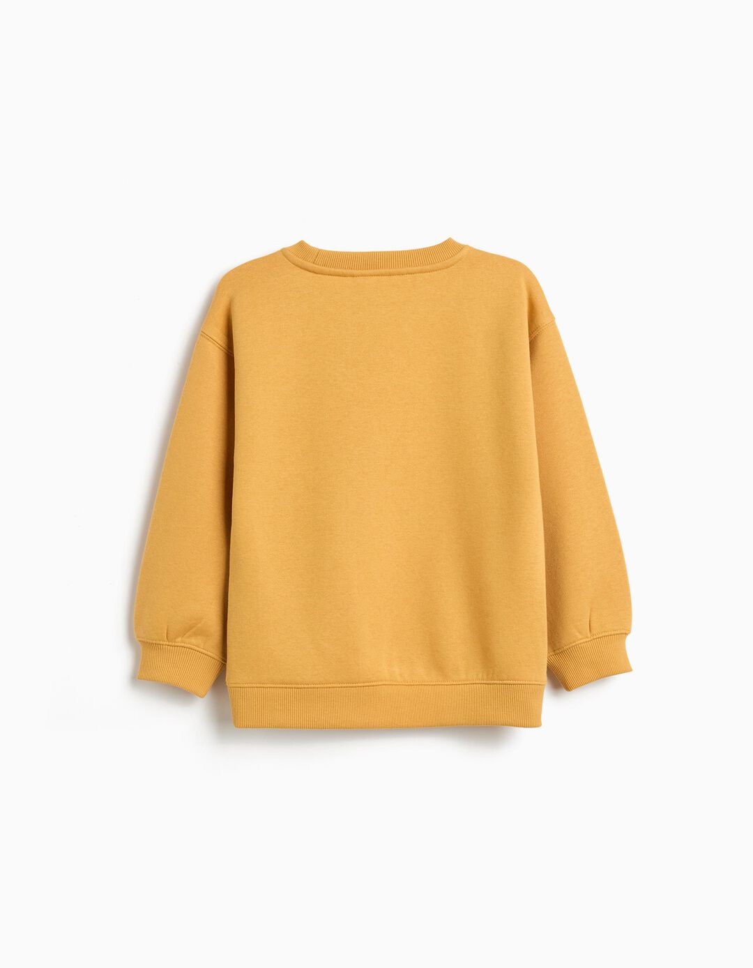 Sweatshirt de Felpa, Menino, Amarelo