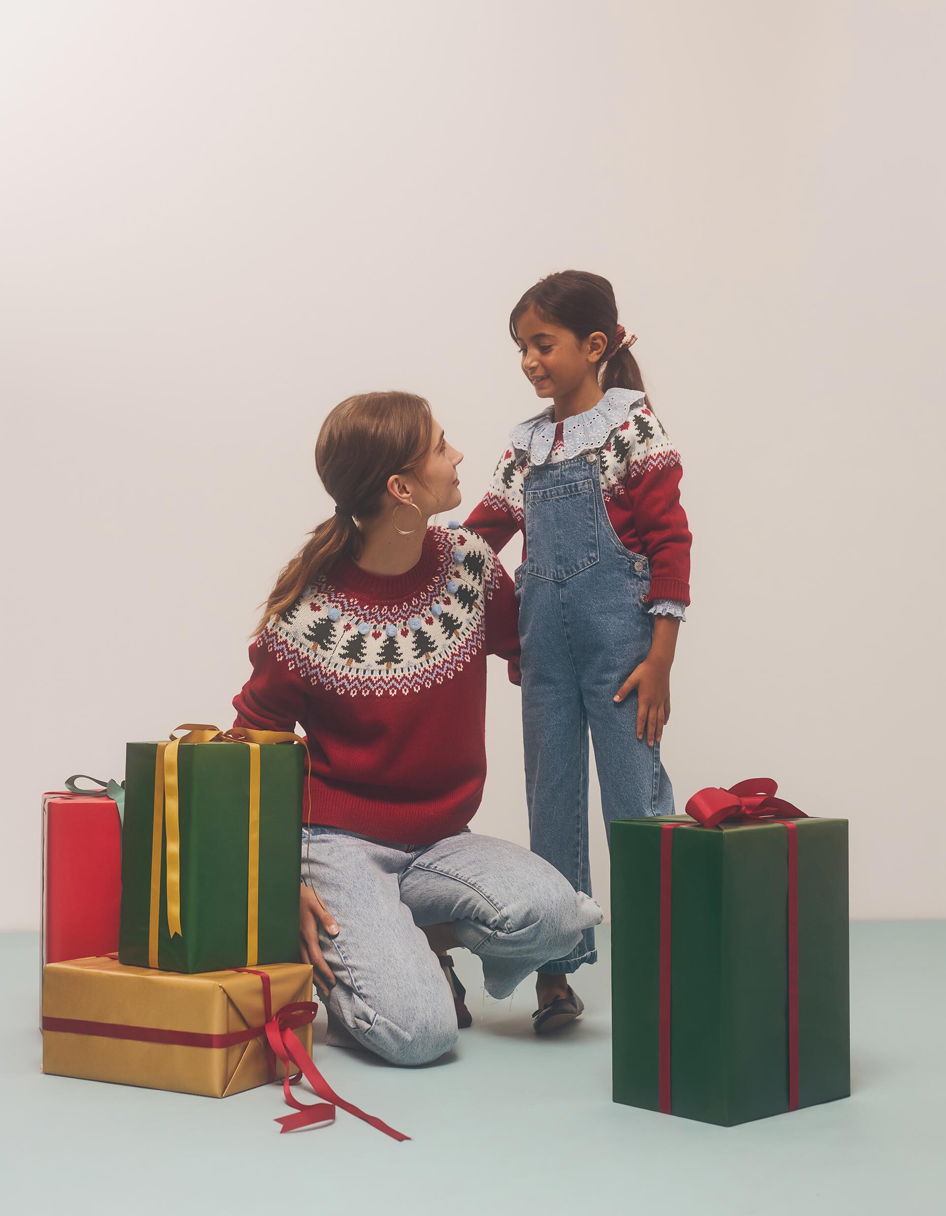 Comprar Online Camisola Malha Natal, Mulher, Vermelho