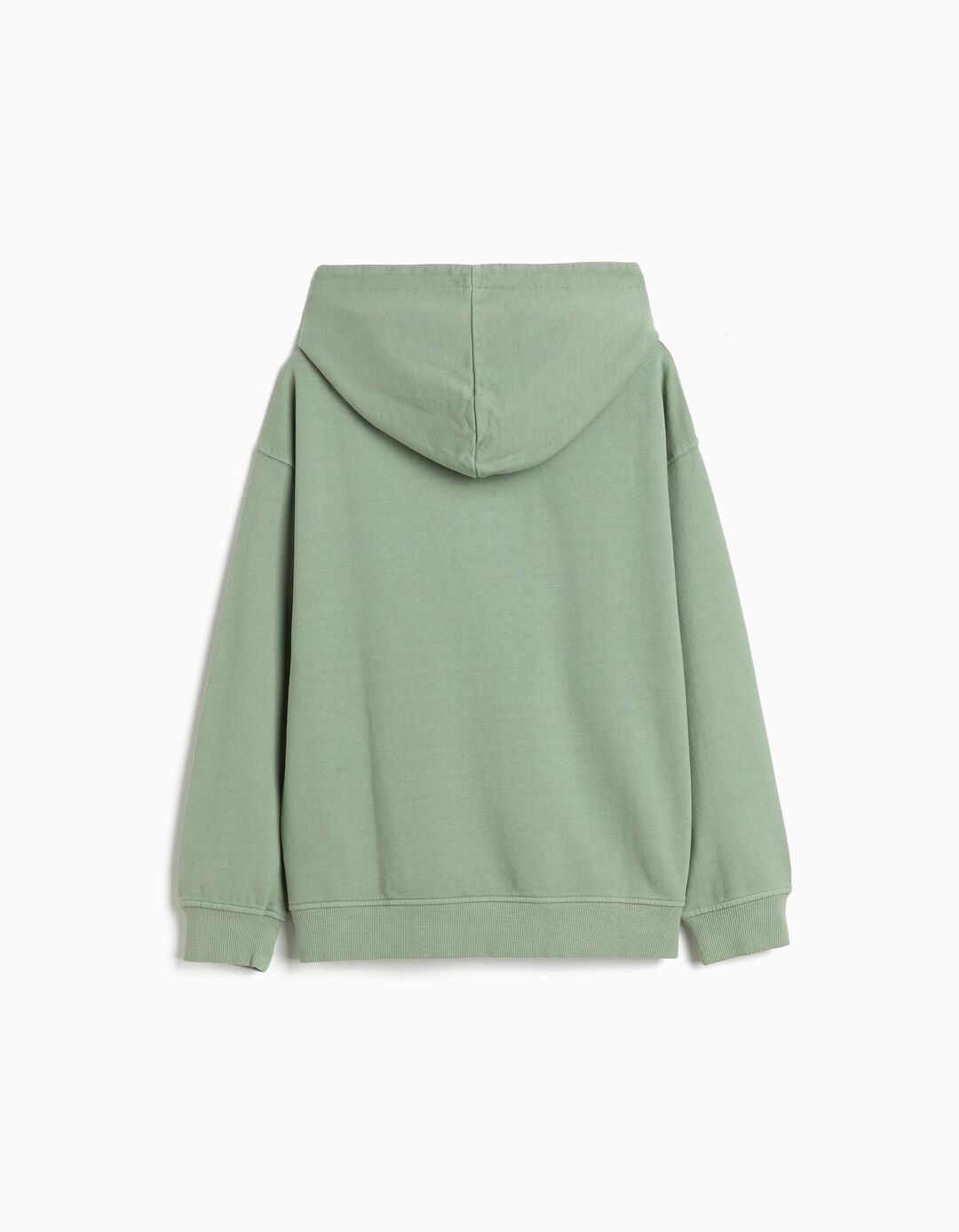 Sweatshirt com Capuz, Menino, Verde Claro