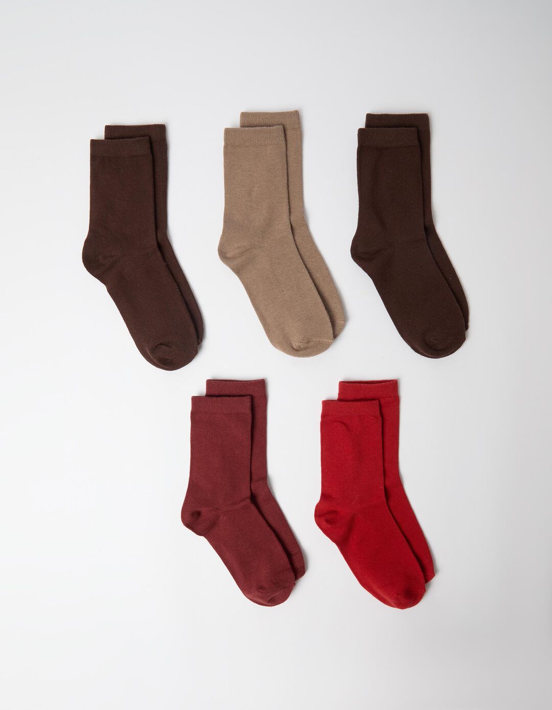 Pack 5 Pares De Meias, Mulher, Multicolor