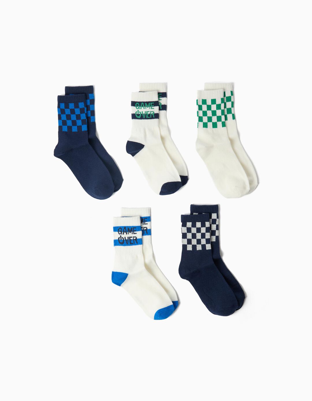 Pack 5 Pares De Meias, Menino, Multicolor