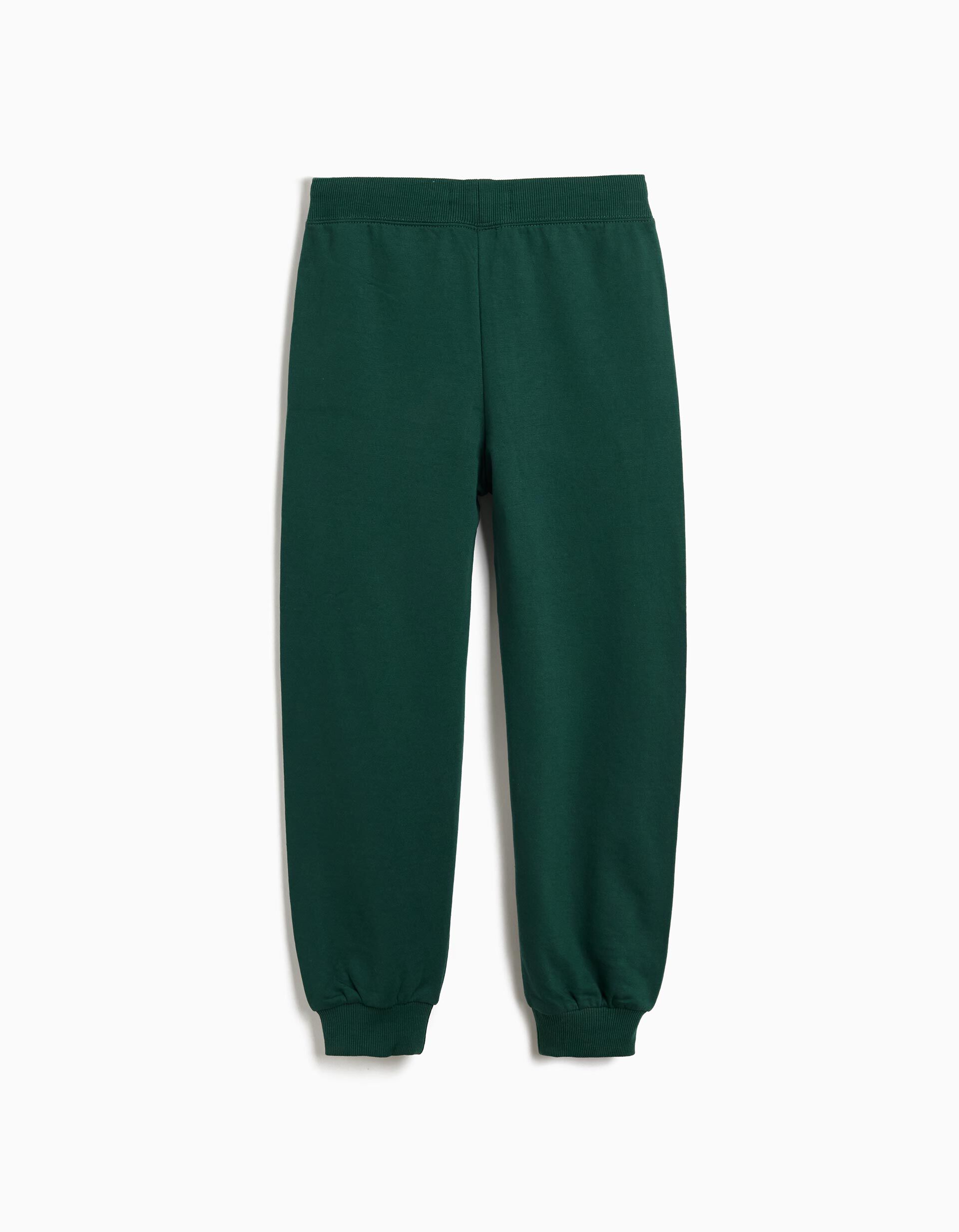 Comprar Online Cal&ccedil;as Jogging de Felpa, Menino, Verde