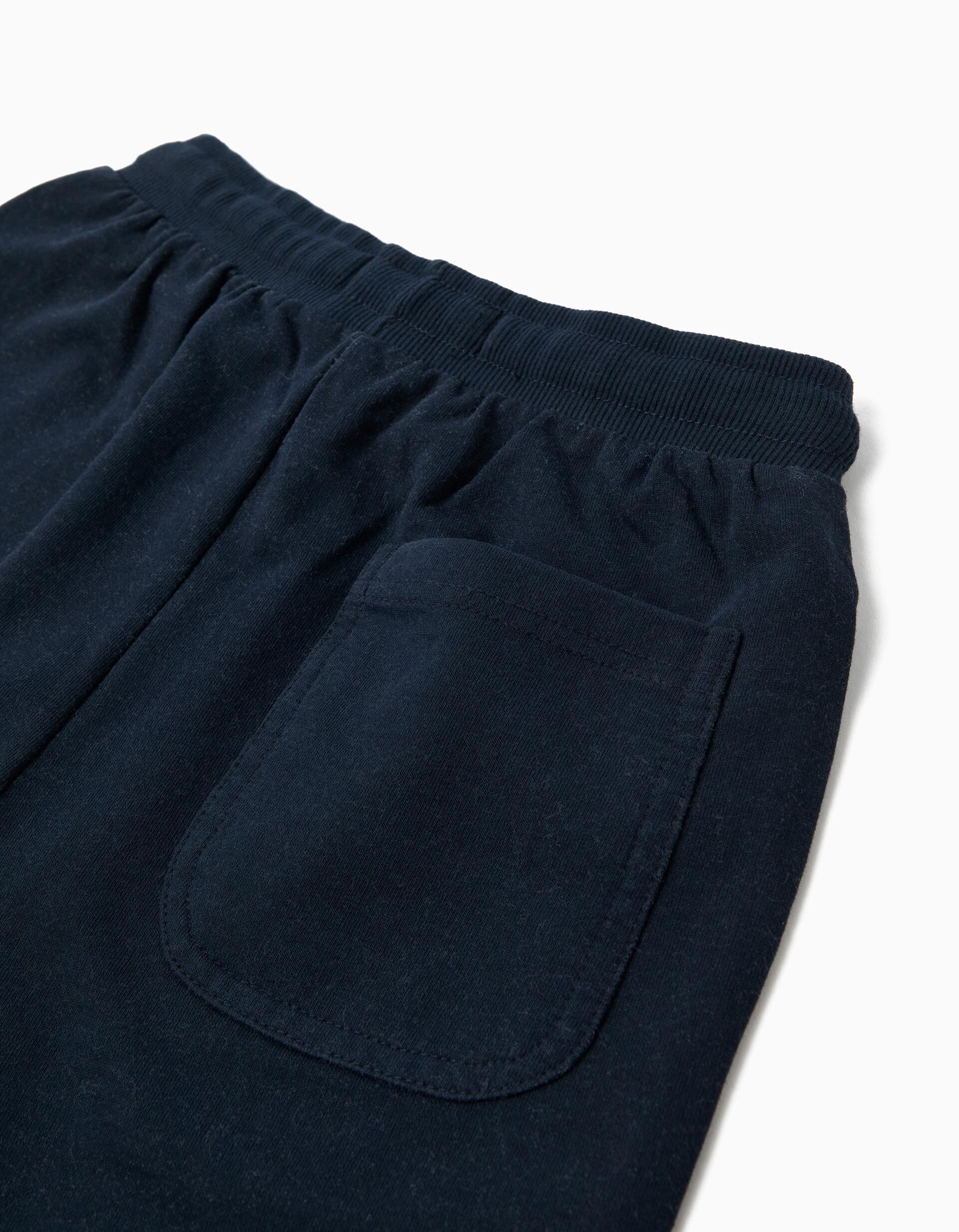 Comprar Online Cal&ccedil;&otilde;es de Felpa, Menino, Azul Escuro