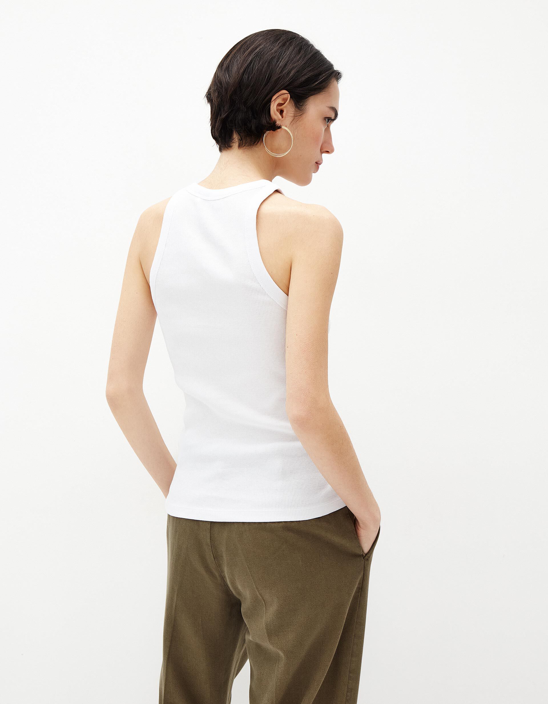 Comprar Online Top B&aacute;sico, Mulher, Branco