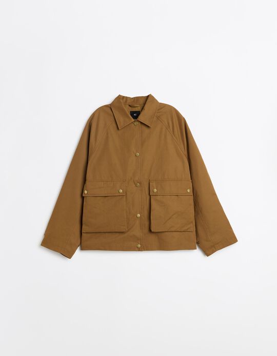 Comprar Online Parka, Mulher, Castanho Claro