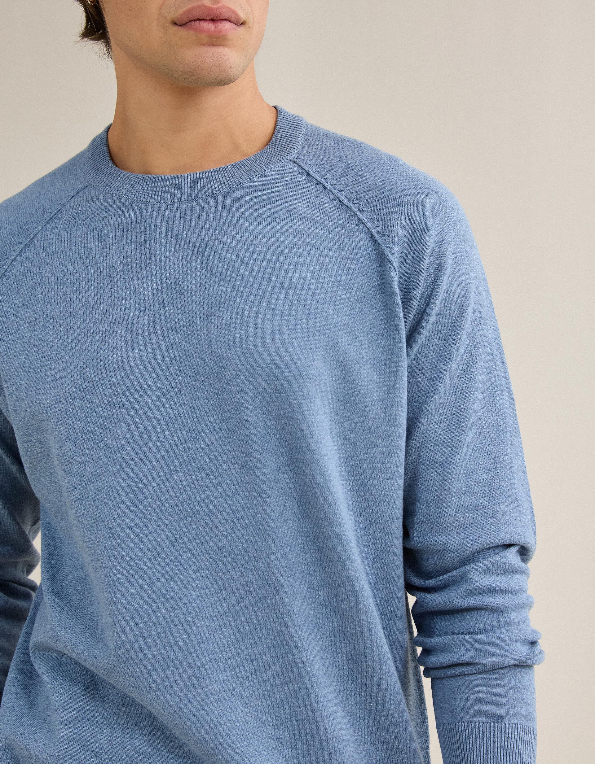 Comprar Online Camisola De Malha, Homem, Azul 
