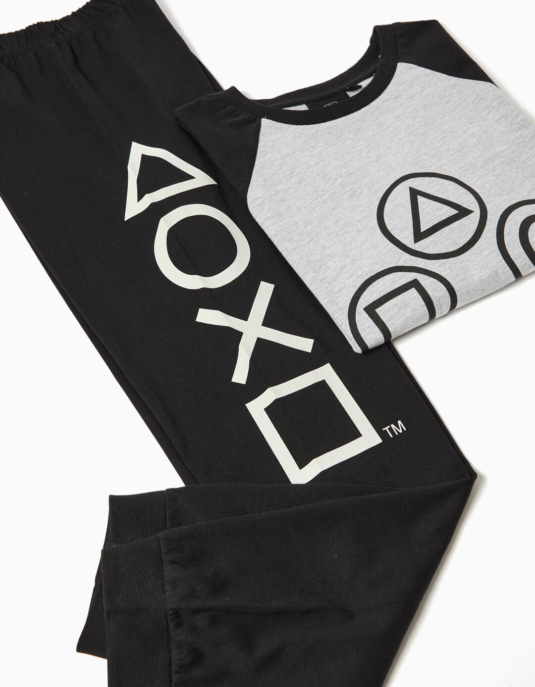 Pijama 'Playstation', Menino, Cinzento Claro