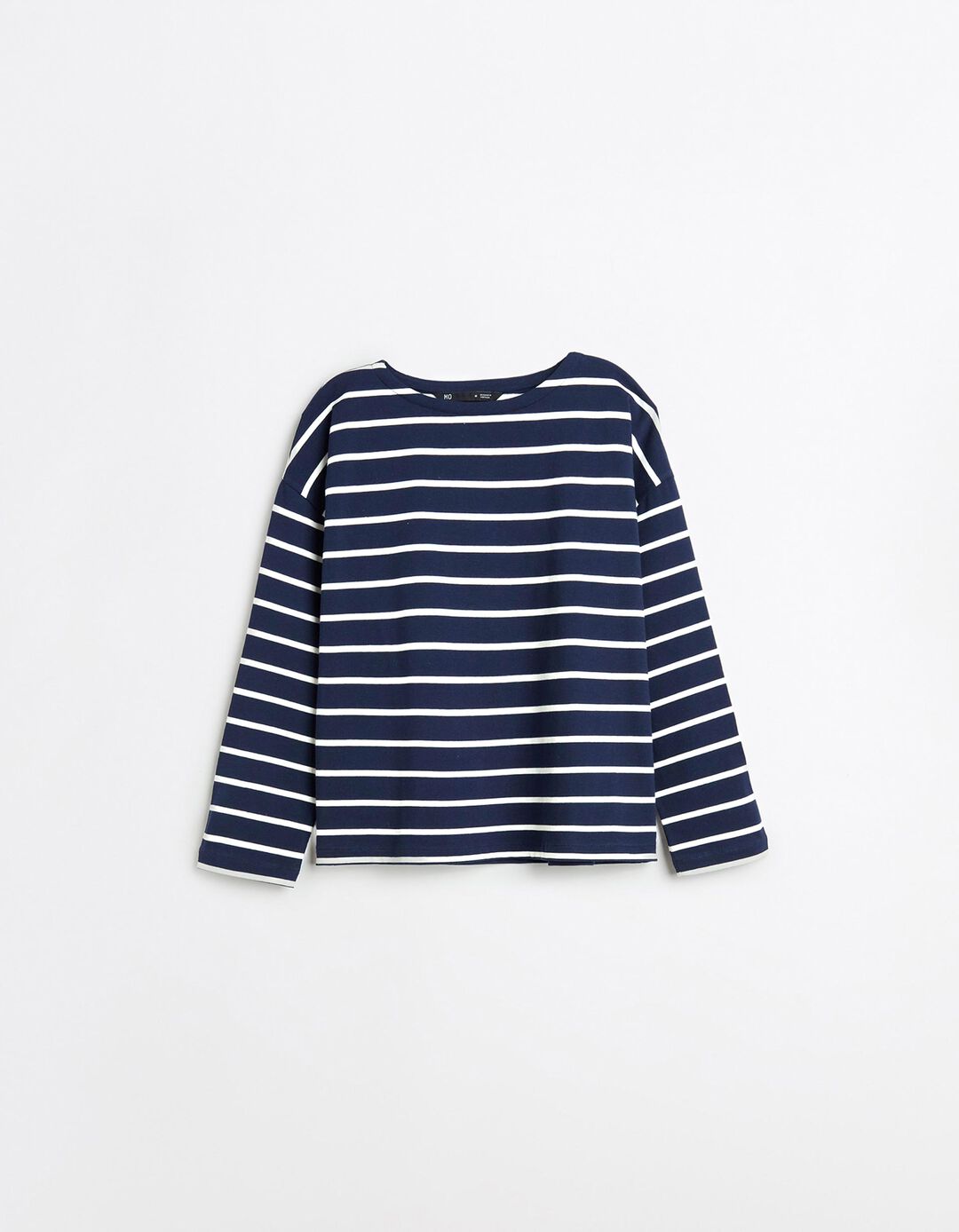 T-shirt Manga Comprida, Mulher, Azul Escuro