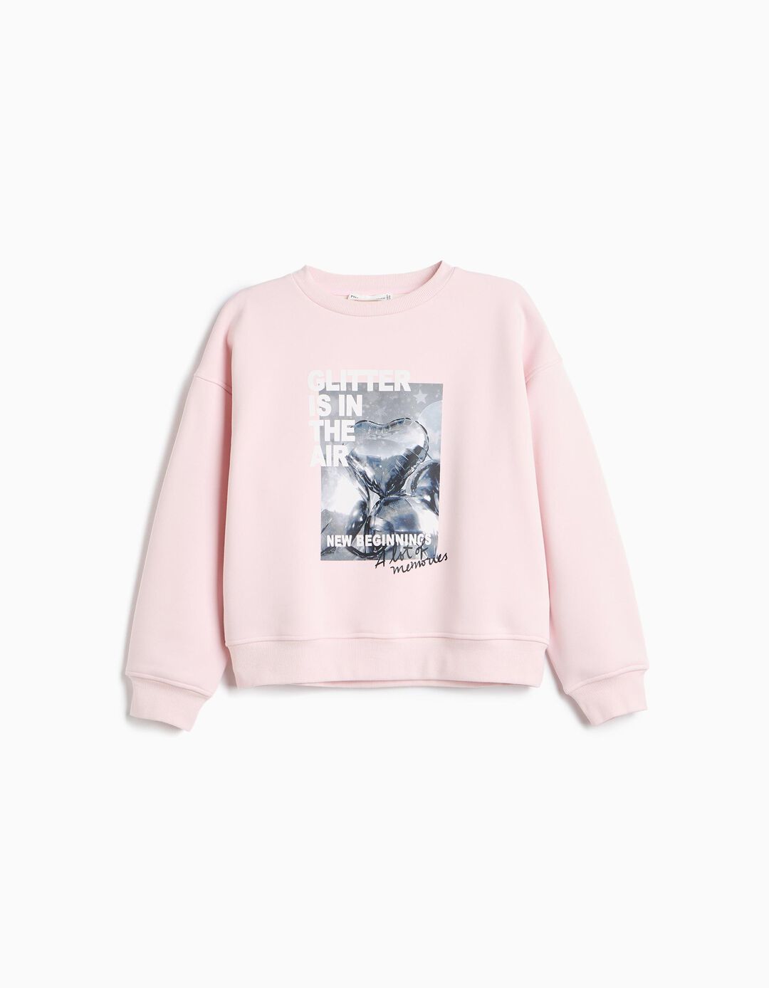Sweatshirt, Menina, Rosa Claro