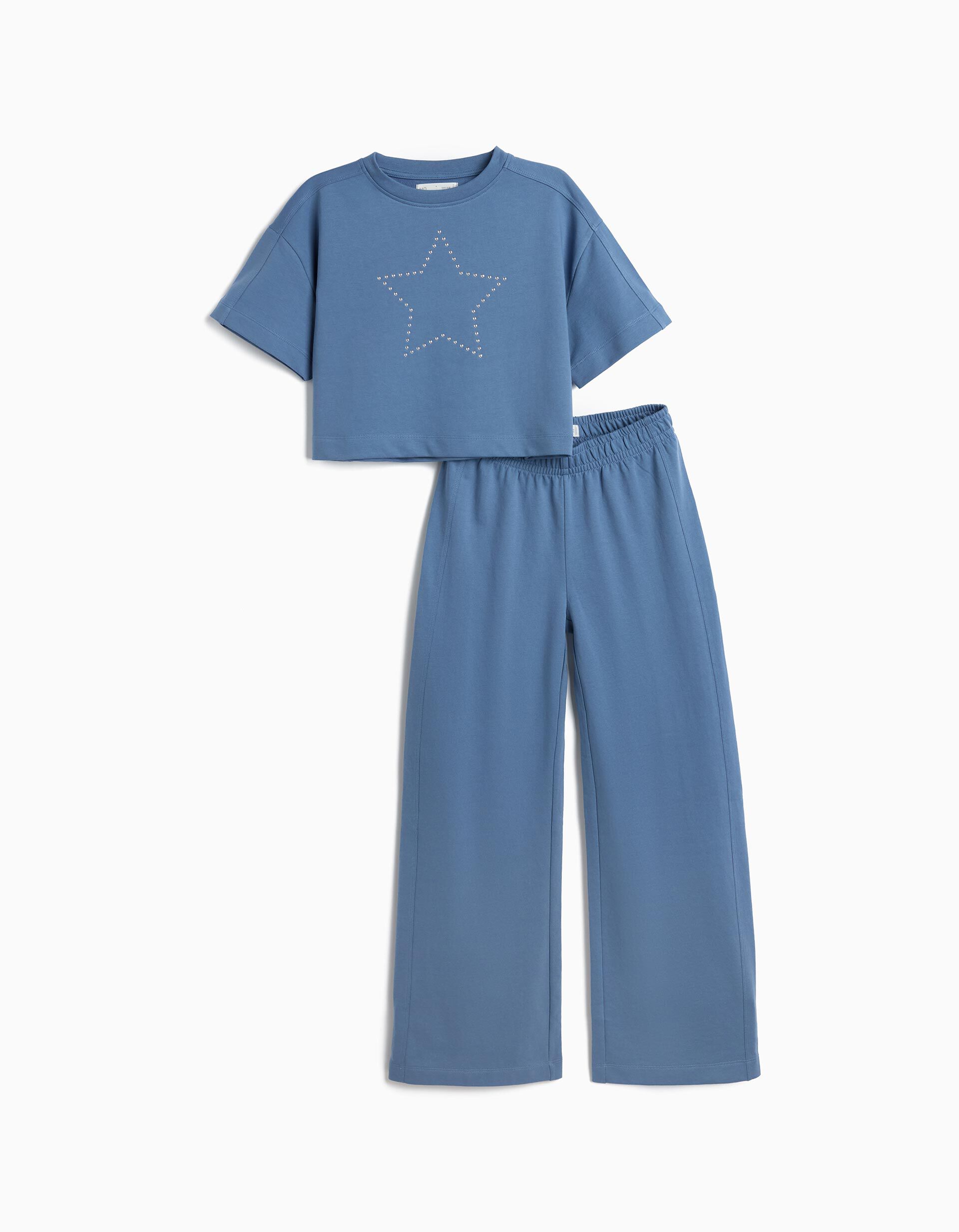 Comprar Online Conjunto de Felpa, Menina, Azul Escuro