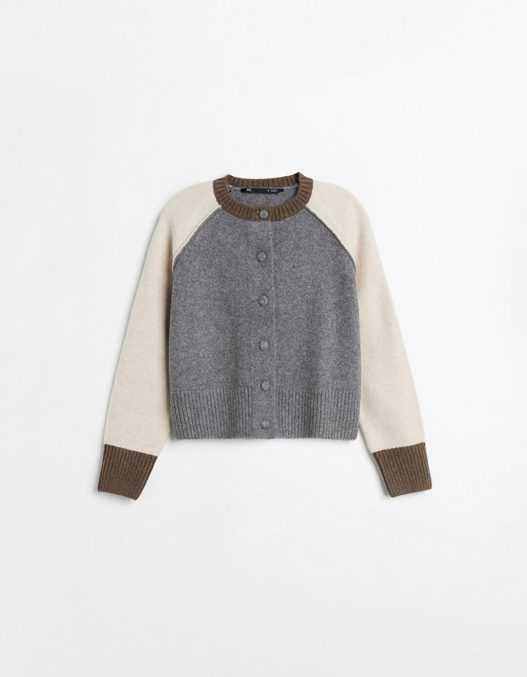 Casaco com L&atilde;, Mulher, Cinzento