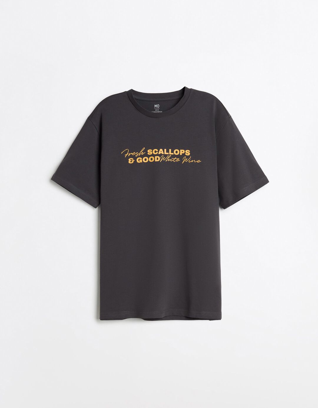 T-shirt Jersey, Homem, Cinzento Escuro
