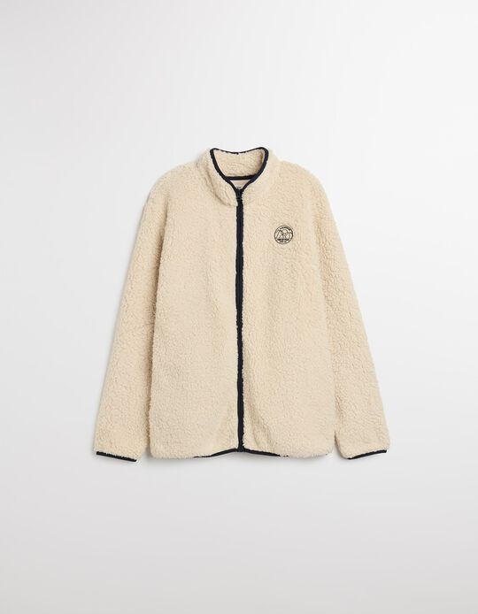 Comprar Online Casaco Sherpa, Homem, Cru 
