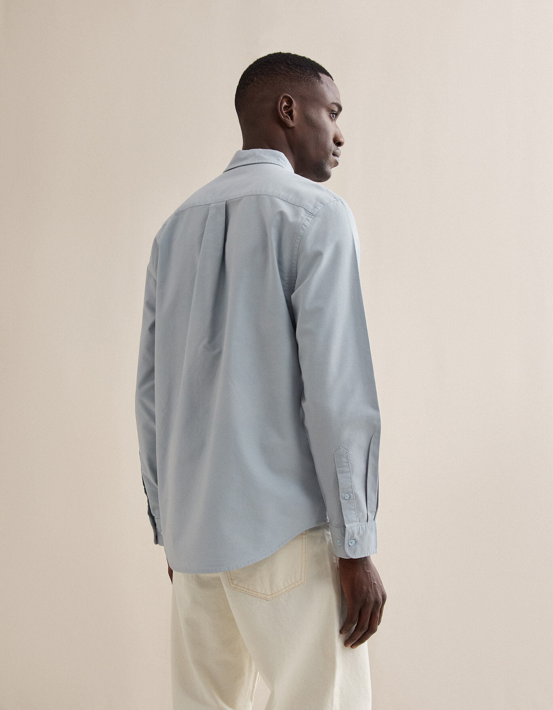 Comprar Online Camisa Oxford, Homem, Azul Claro