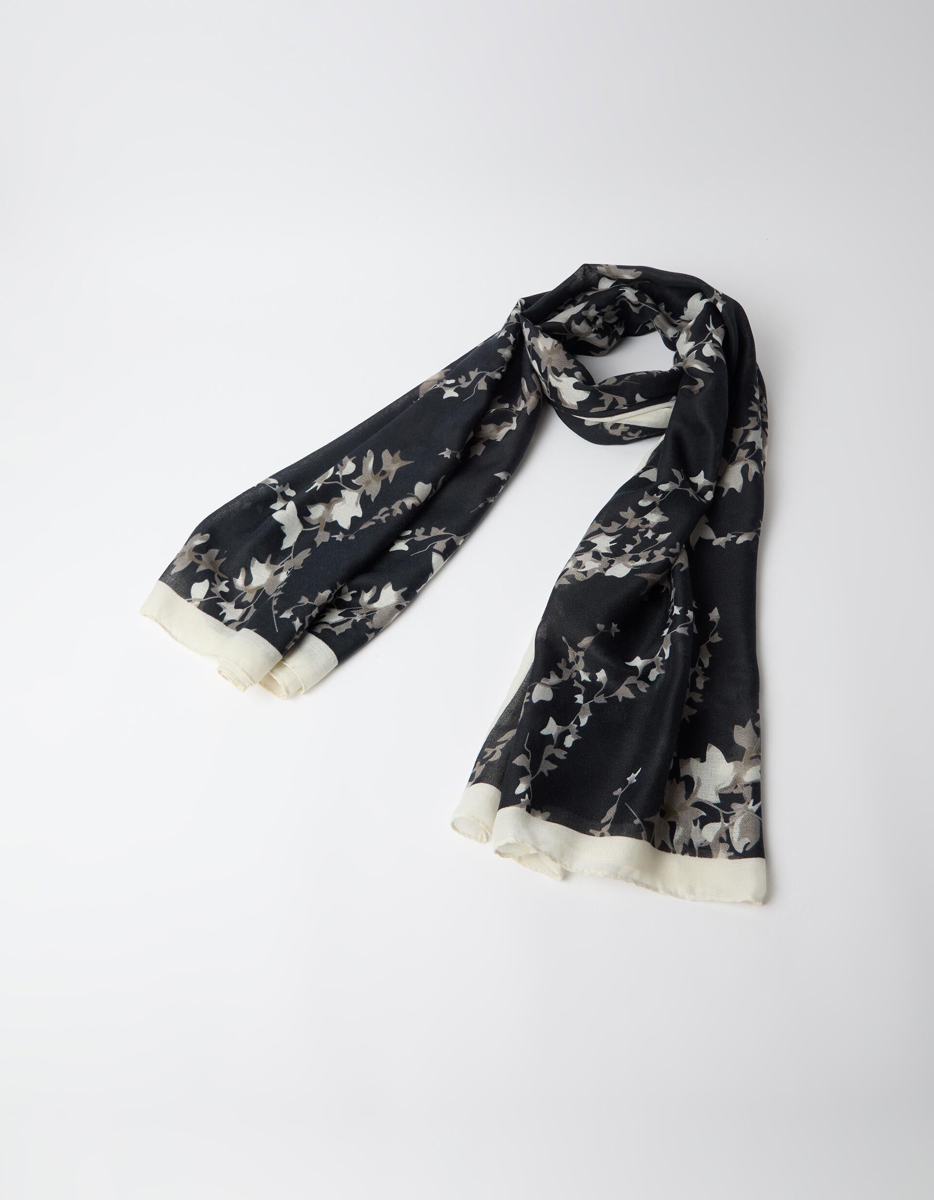 Comprar Online Len&ccedil;o Estampado Floral, Mulher, Preto