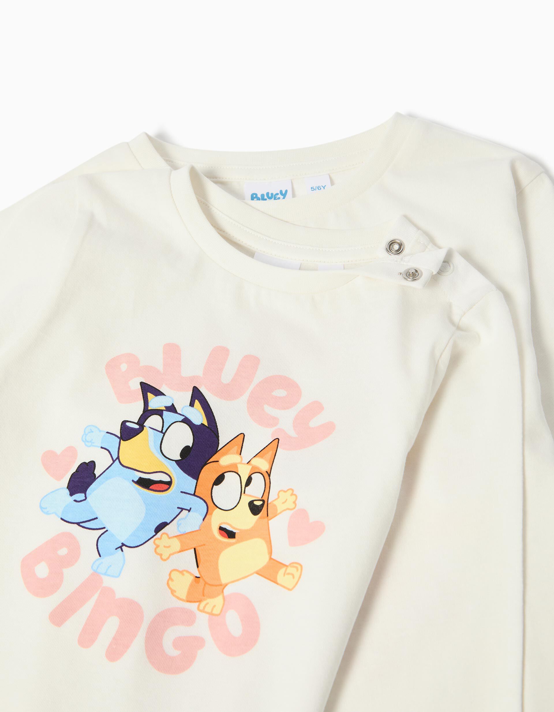 Comprar Online Pijama 'Bluey', Menina, Branco