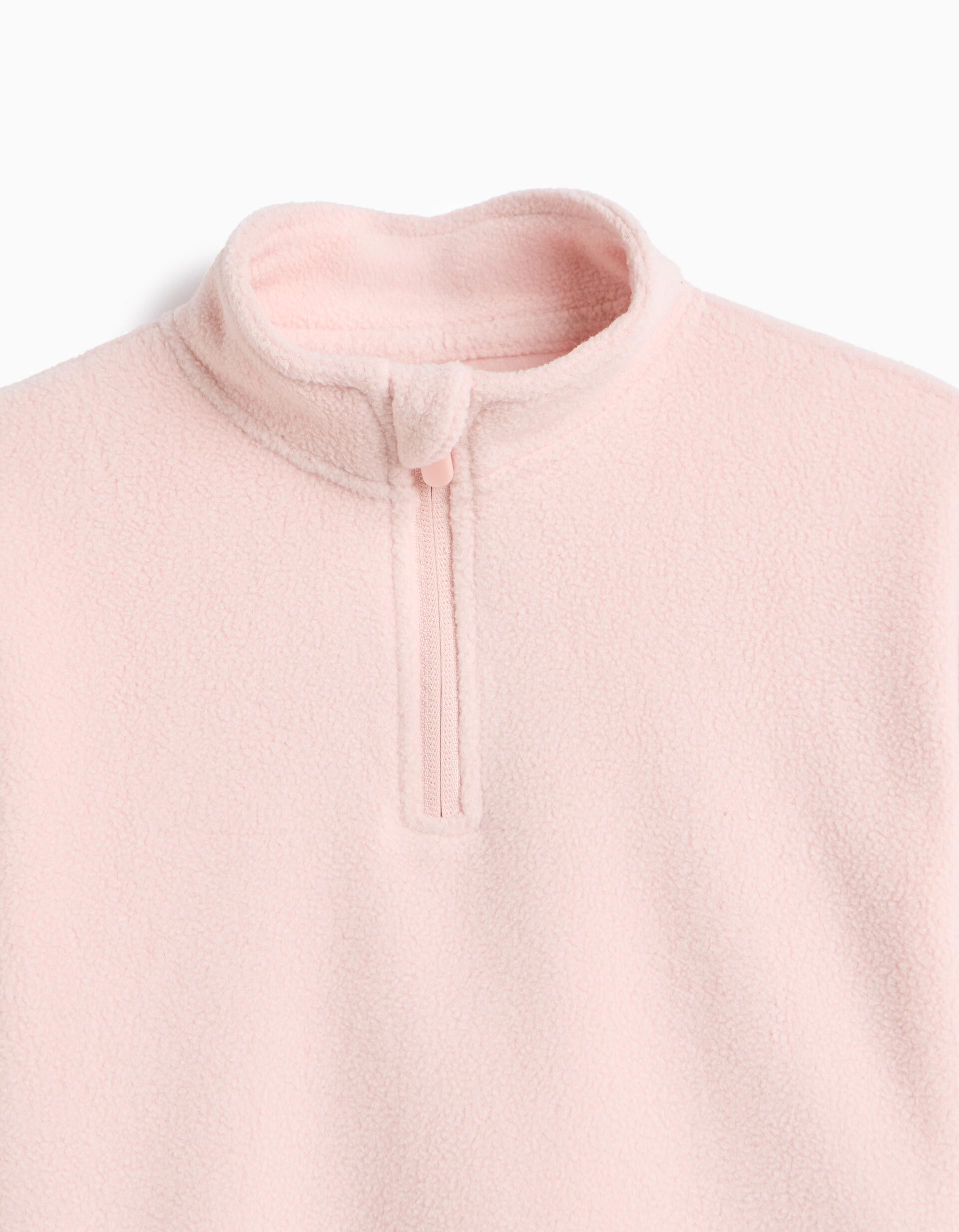 Comprar Online Camisola Polar, Menina, Rosa Claro