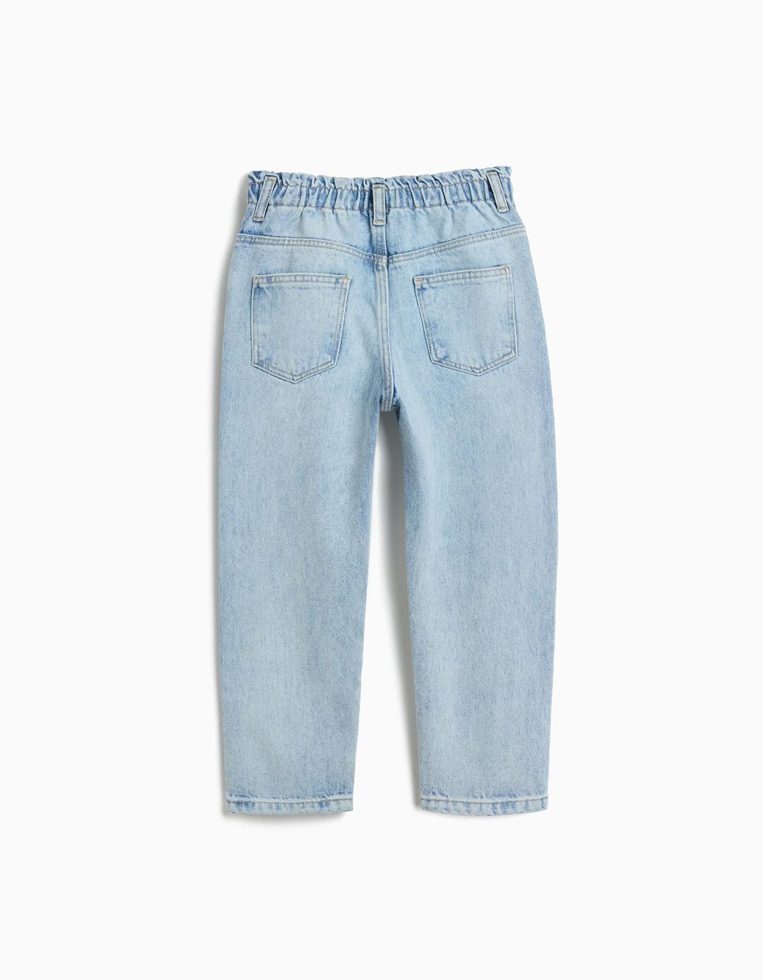 Cal&ccedil;as de Ganga Paperbag, Menina, Azul Claro