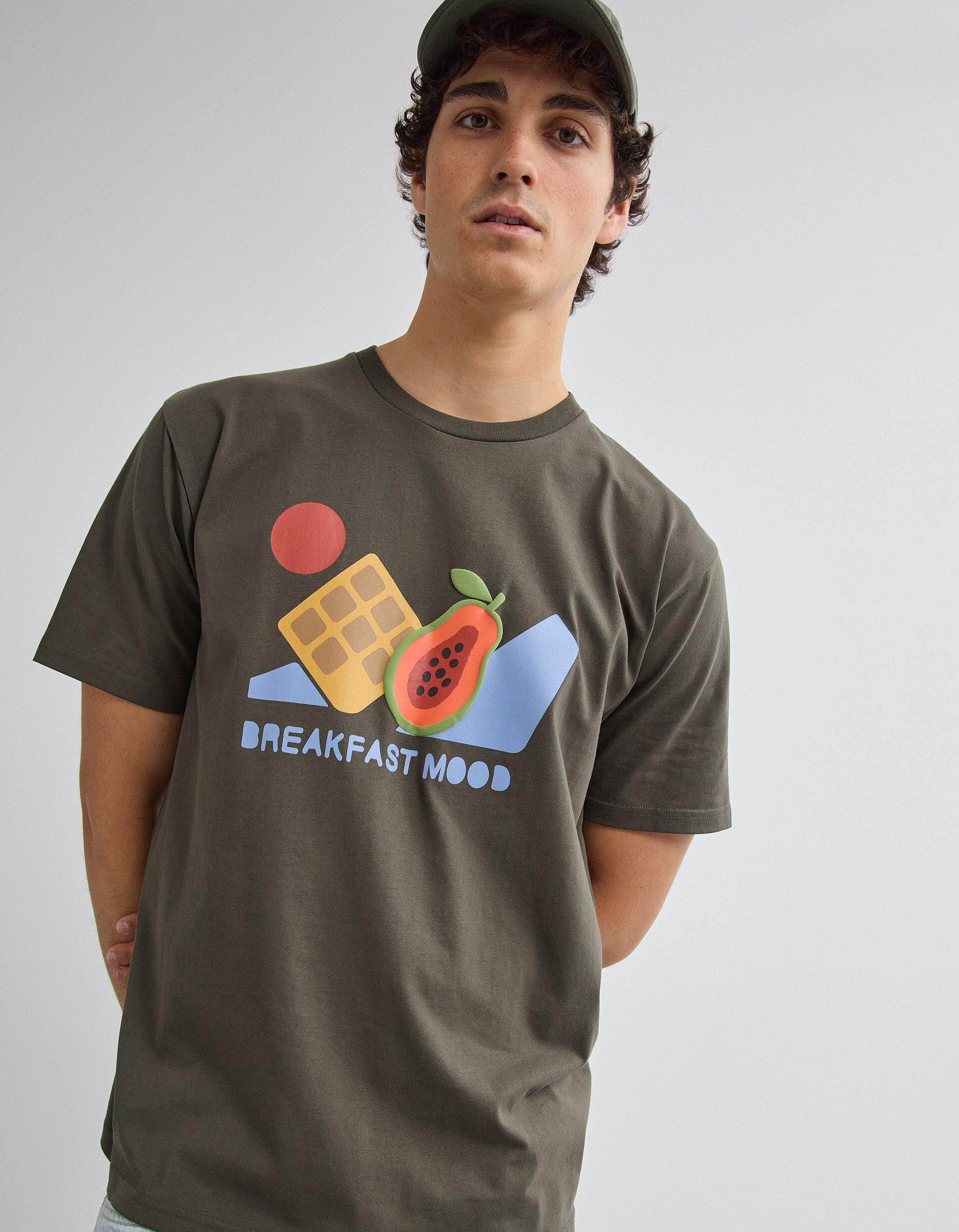 Comprar Online T-shirt Jersey, Homem, Cinzento Escuro