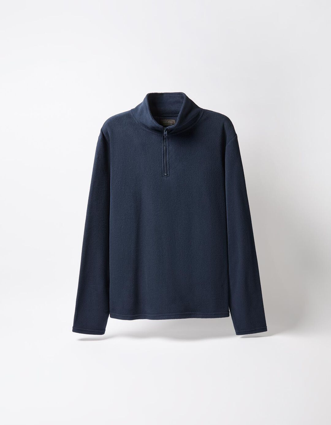 Camisola Polar com Fecho, Homem, Azul Escuro