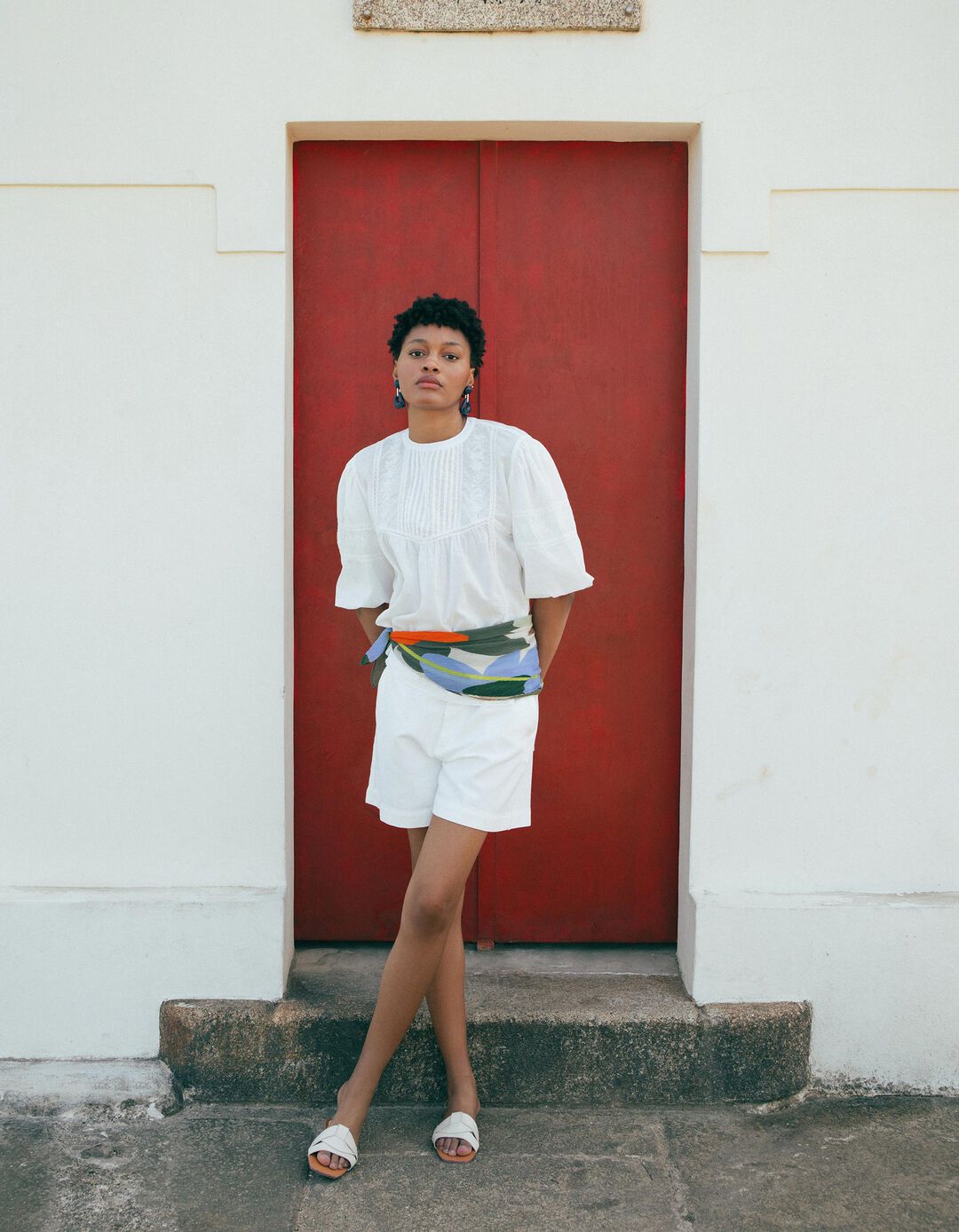 Cal&ccedil;&otilde;es Liocel, Mulher, Branco