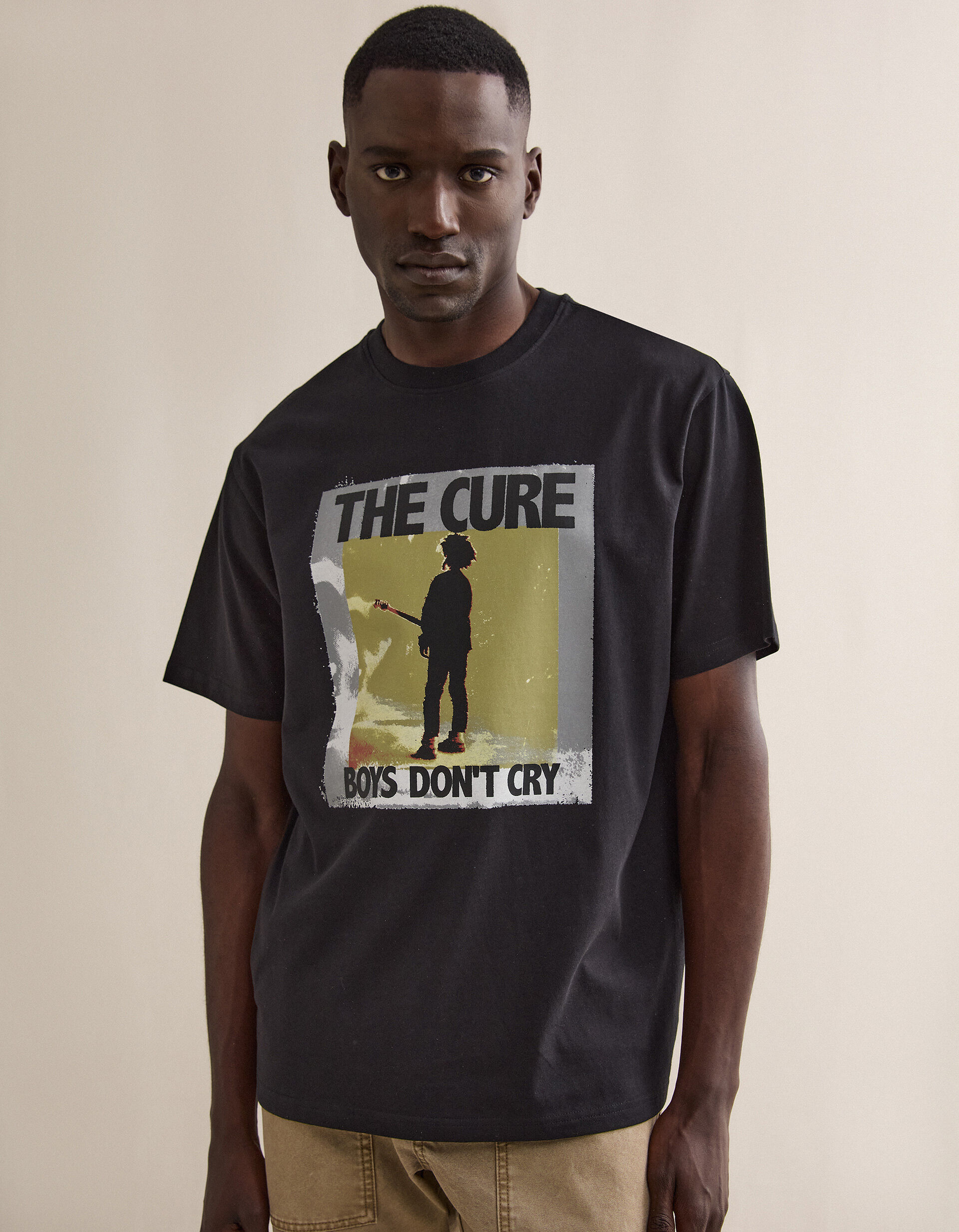 Comprar Online T-shirt The Cure, Homem, Preto