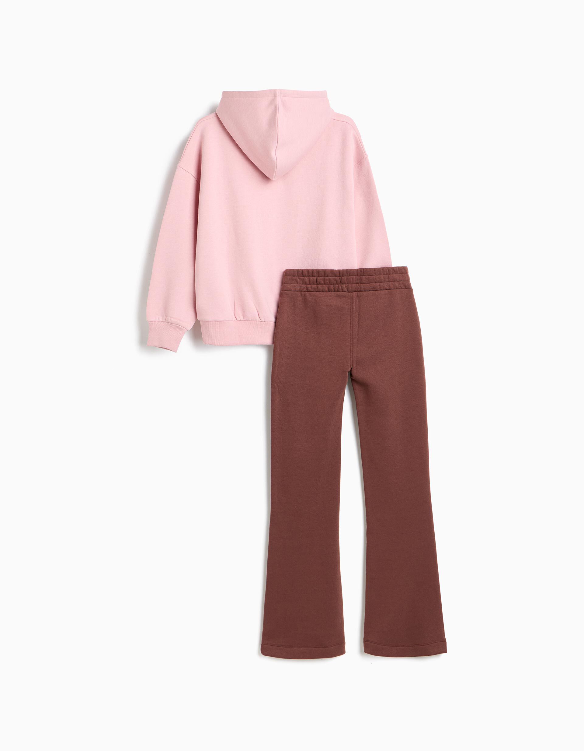 Comprar Online Conjunto De Felpa, Menina, Castanho