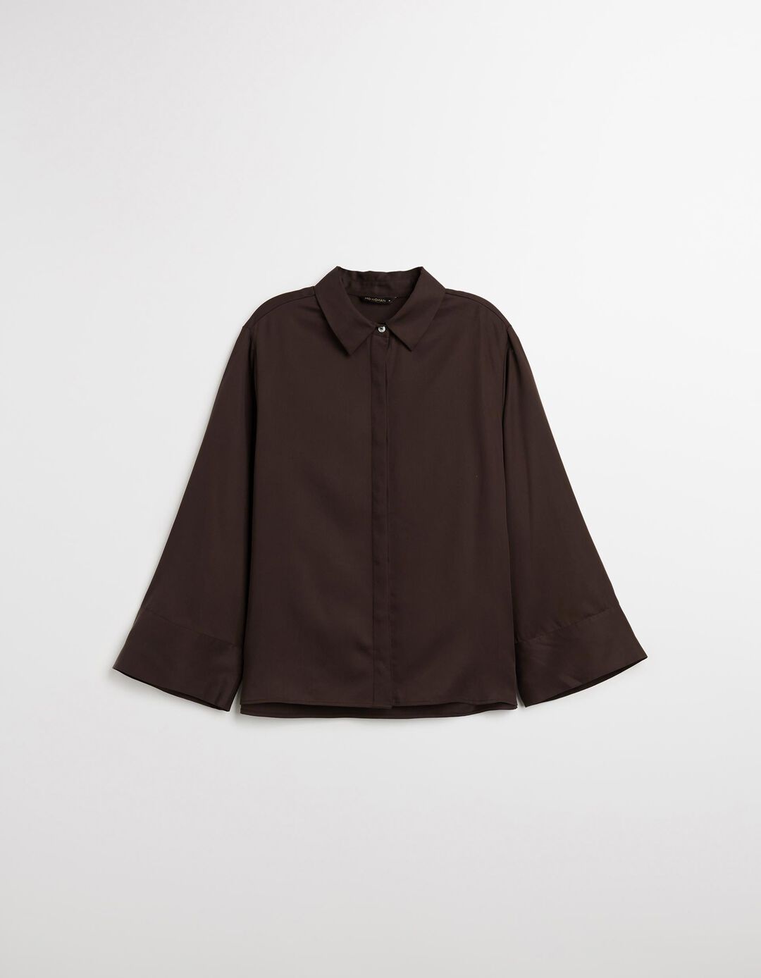 Camisa Liocel, Mulher, Castanho Escuro