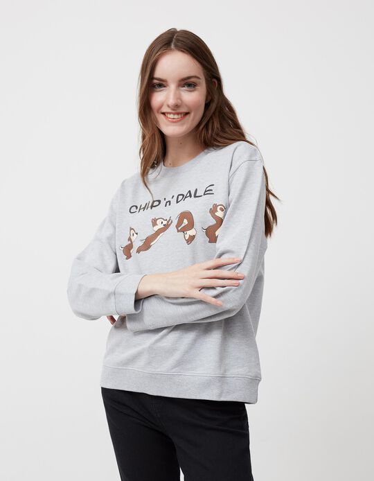 Disney' Sweatshirt, Women, Light Grey