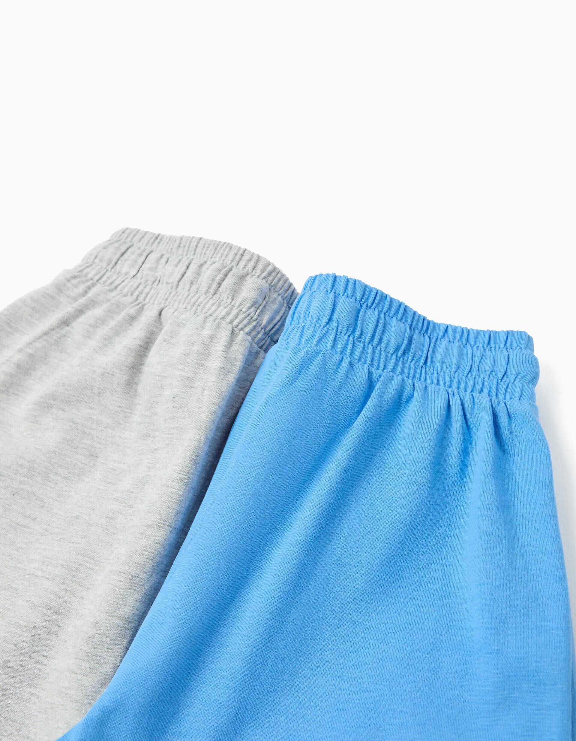 Comprar Online Pack 2 Cal&ccedil;&otilde;es, Menino, Azul Claro