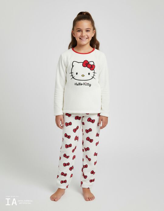 Comprar Online Pijama Polar 'Hello Kitty', Menina, Branco