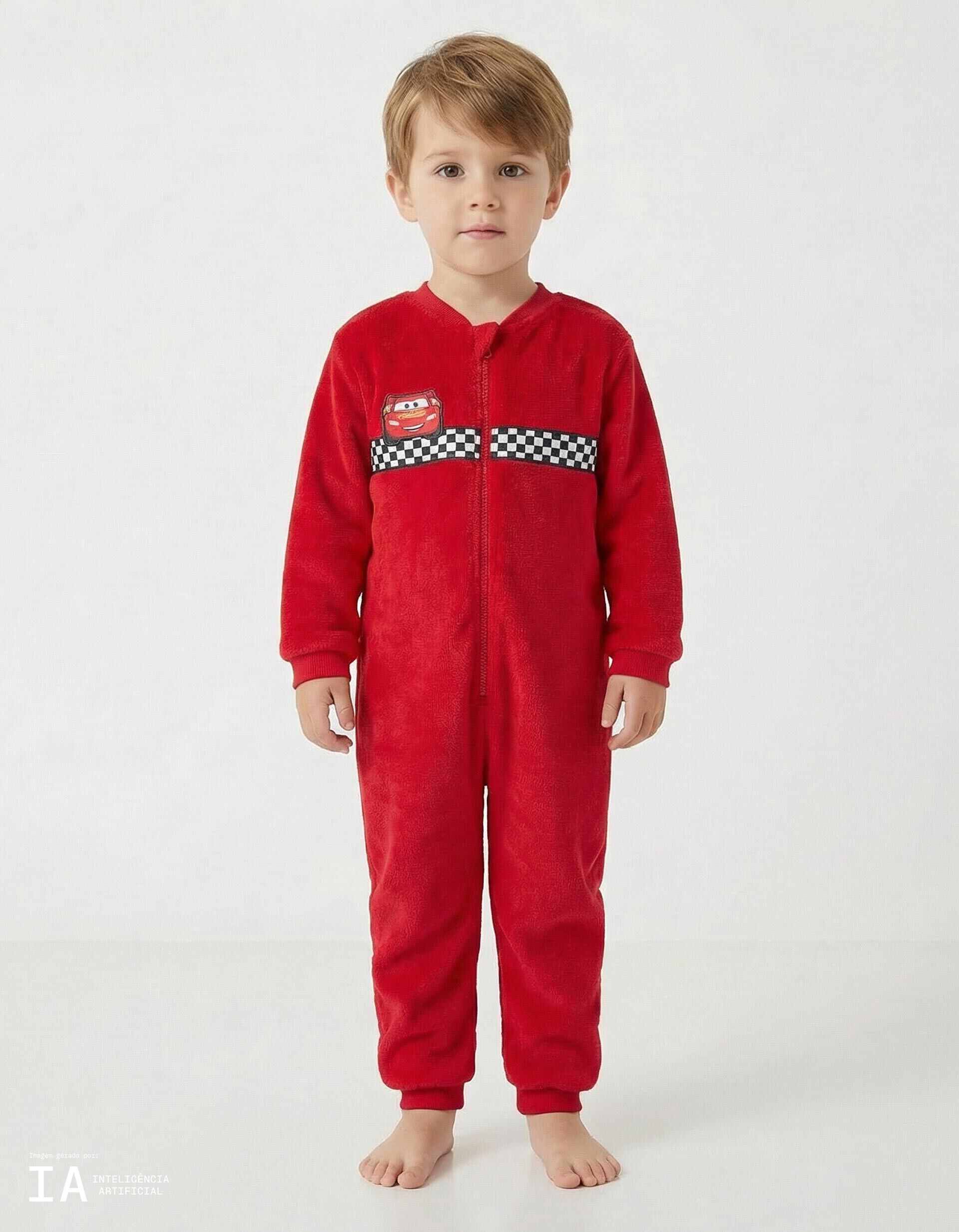 Comprar Online Pijama Macac&atilde;o 'Cars', Menino, Vermelho