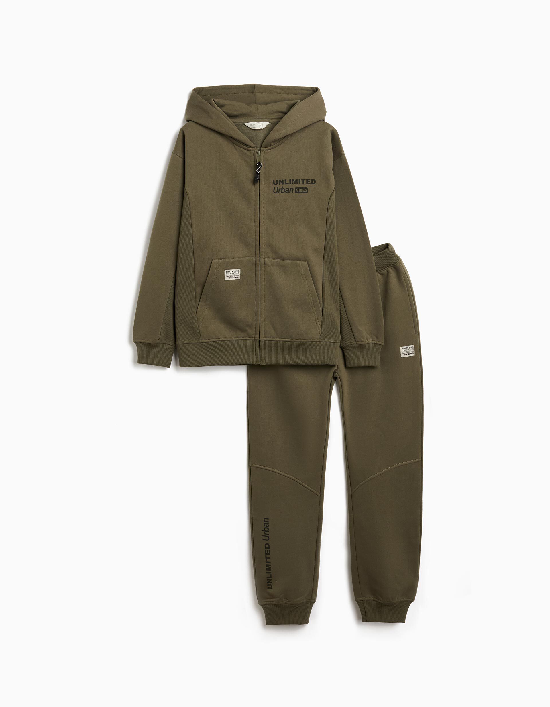 Comprar Online Conjunto de Jogging, Menino, Verde Escuro