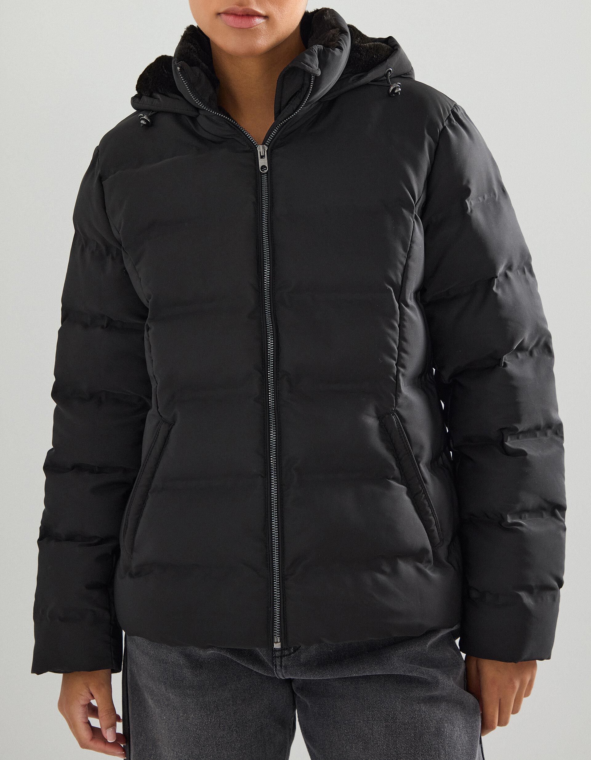 Comprar Online Casaco Acolchoado, Mulher, Preto